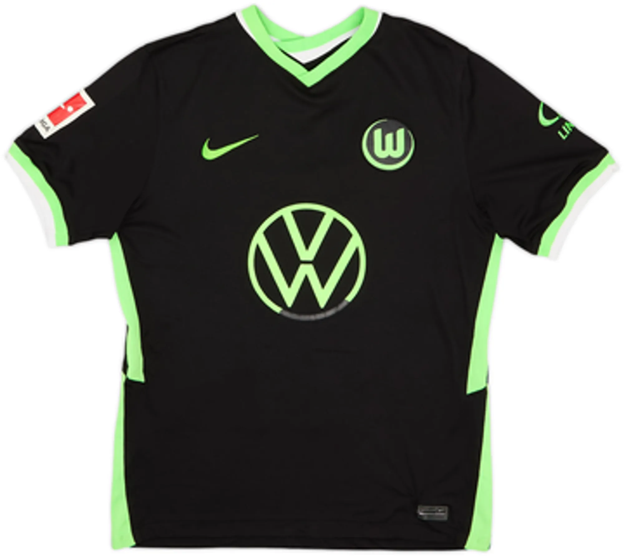 2020-21 Wolfsburg Away Shirt Mbabu #19 - 5/10 - (M)