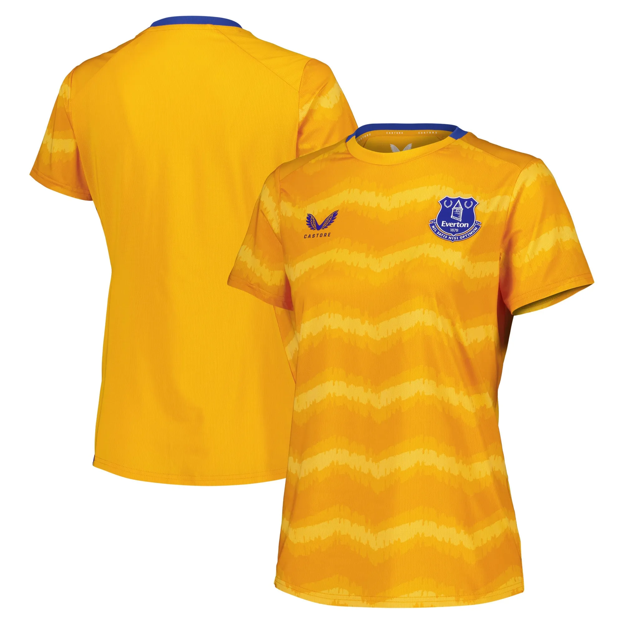 Everton Castore Matchday Top - Yellow - Womens