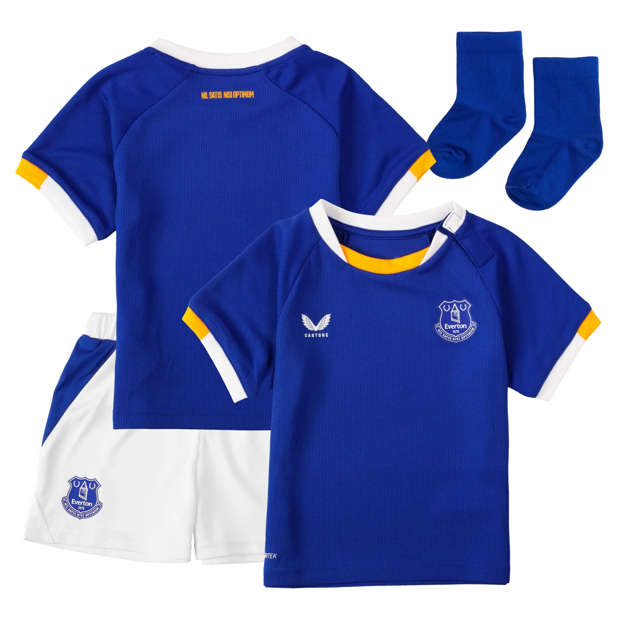 Everton Castore Home Baby Kit 2026-27