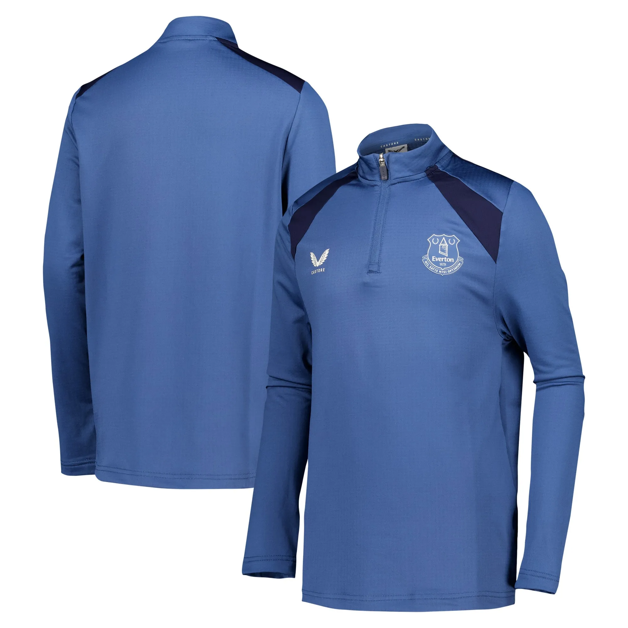 Everton Castore Coaches Training Midlayer - Dark Blue - Kids