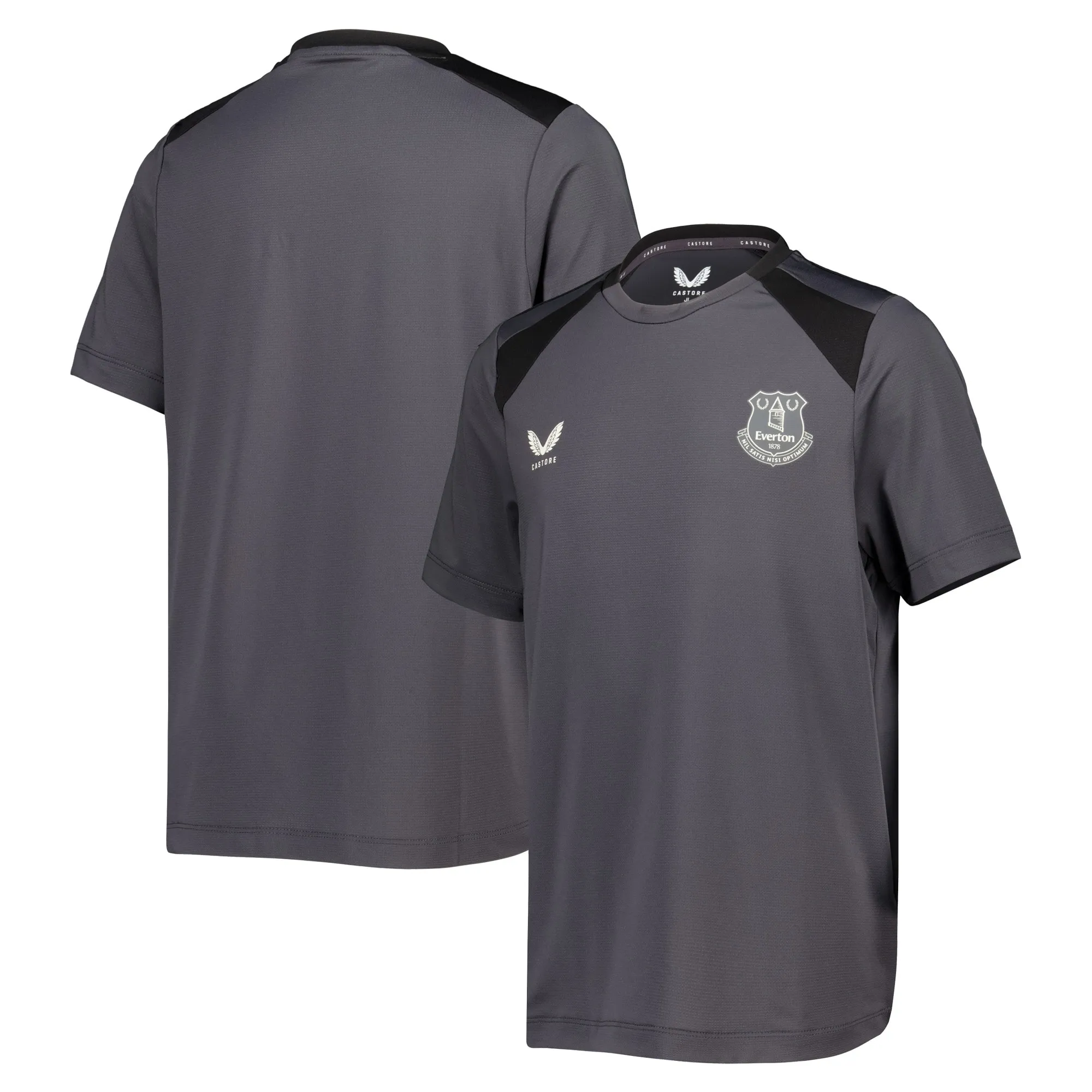 Everton Castore Goalkeeper Training Top - Dark Grey - Kids