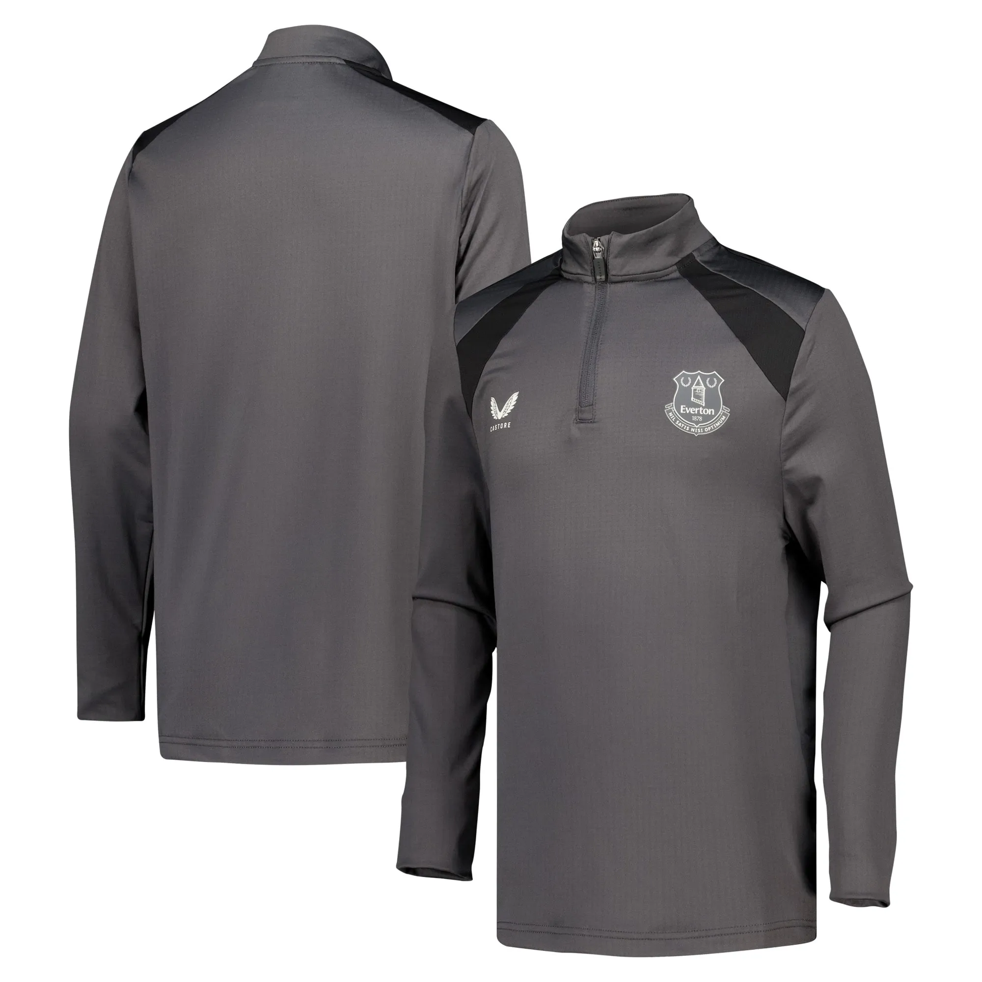 Everton Castore Goalkeeper Training Midlayer - Dark Grey - Kids