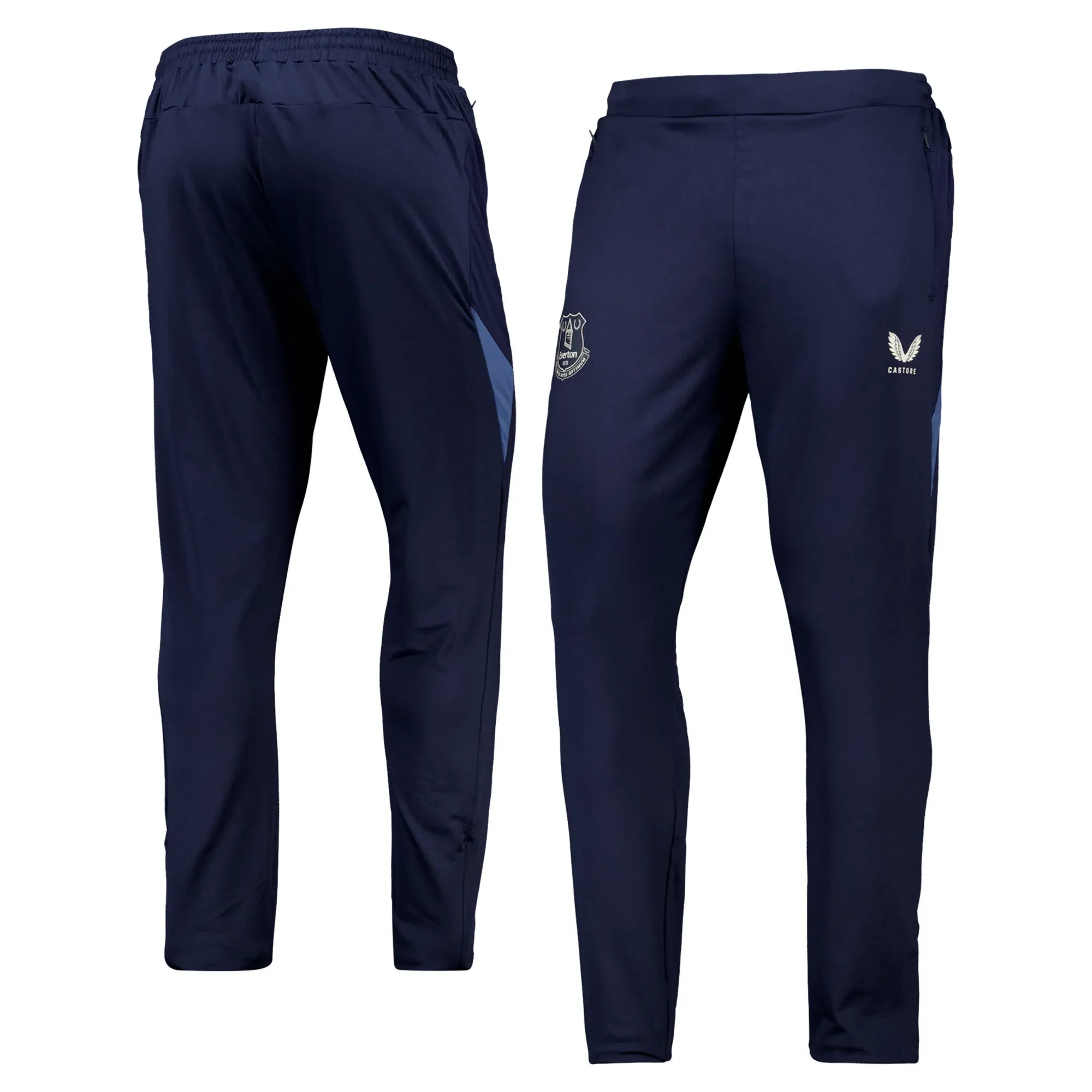 Everton Castore Goalkeeper Training Zipped Pants - Black - Kids