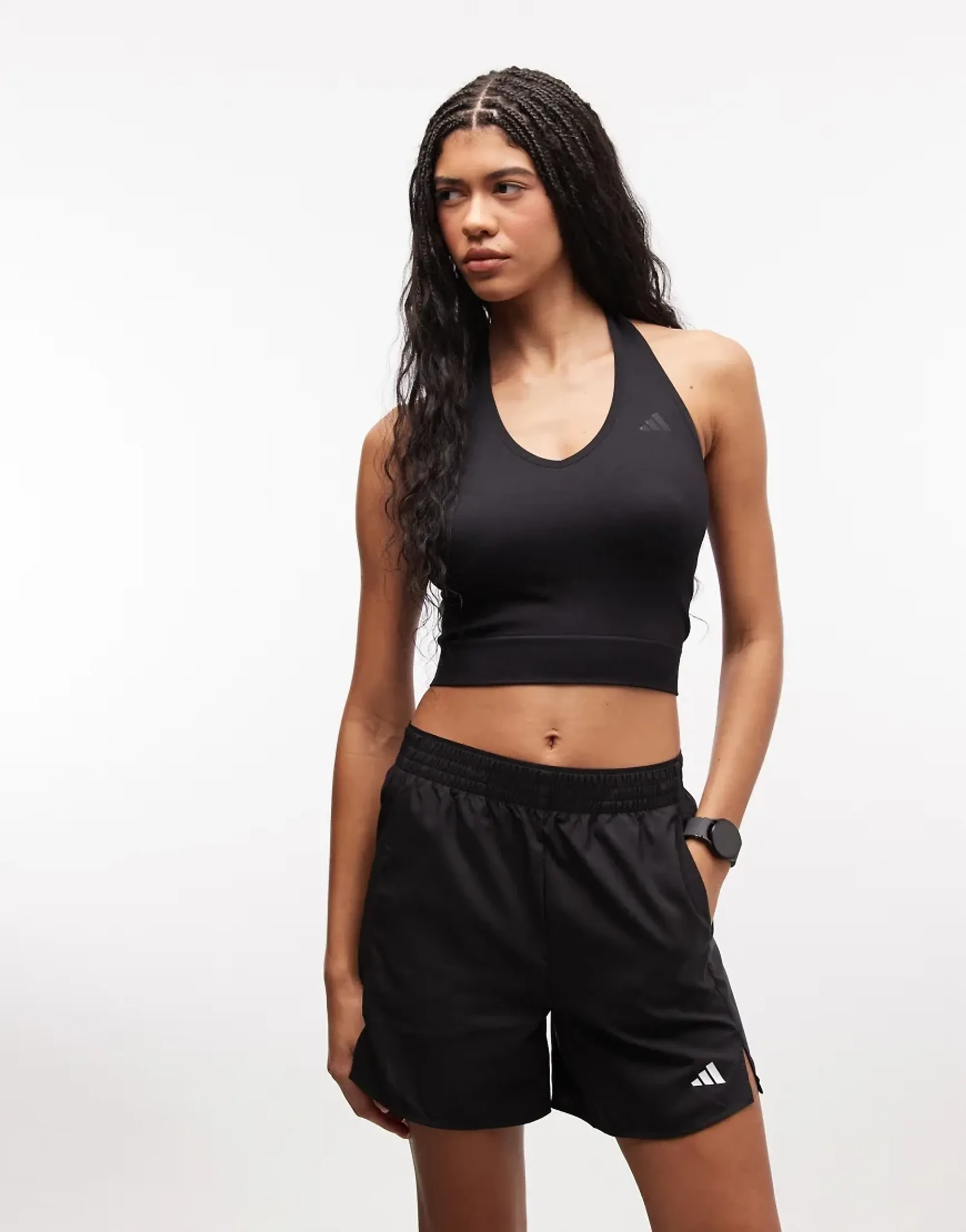 Adidas Workout Essentials High Rise 5´´ Shorts