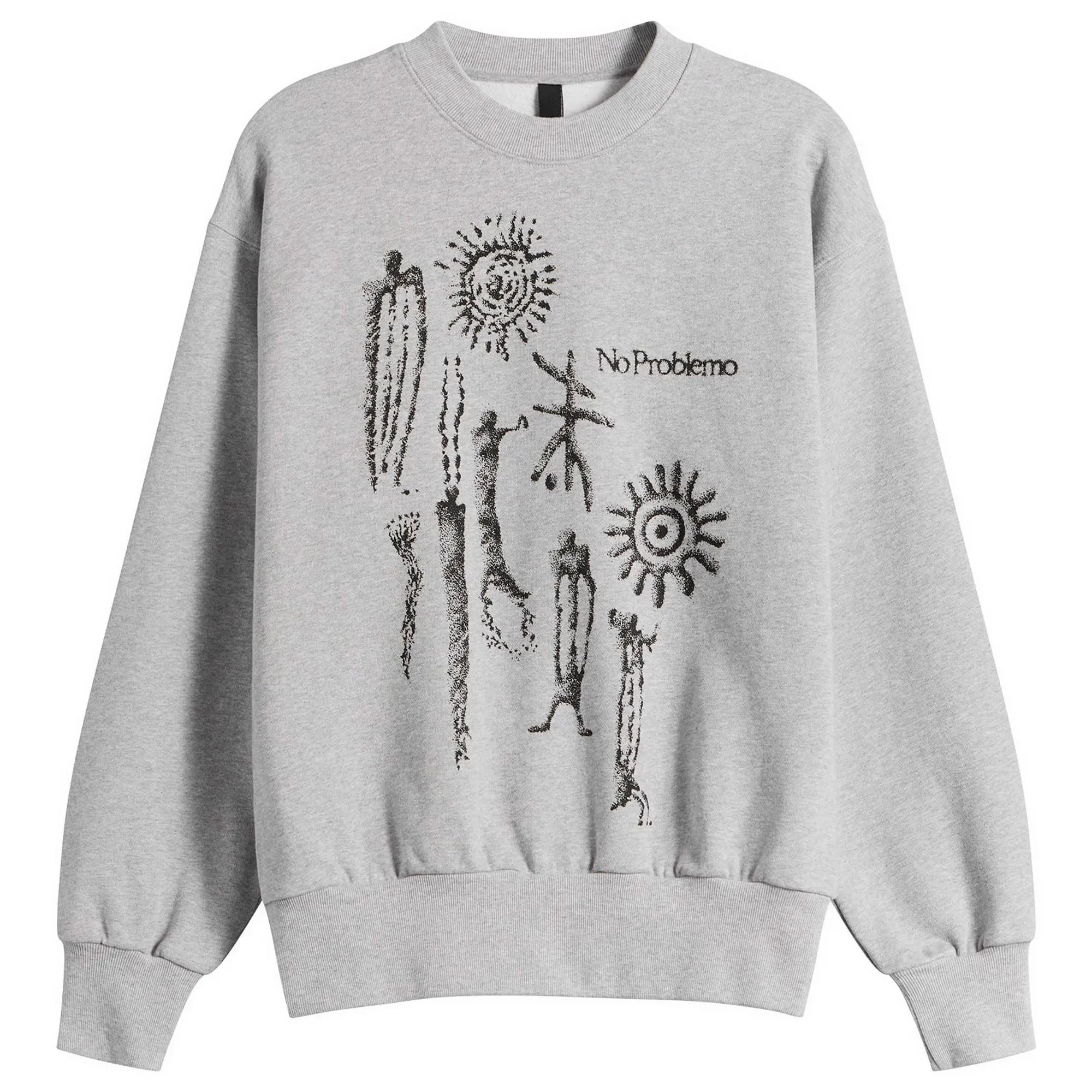 No Problemo Women's Ancient Findings Sweatshirt Grey Marl