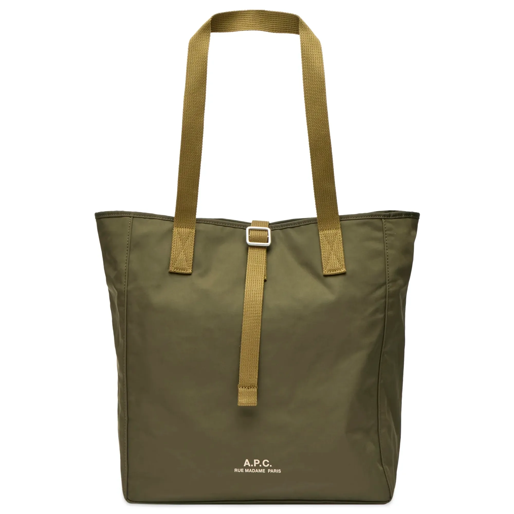 A.P.C. Men's Cabas Archive Tote Bag Khaki