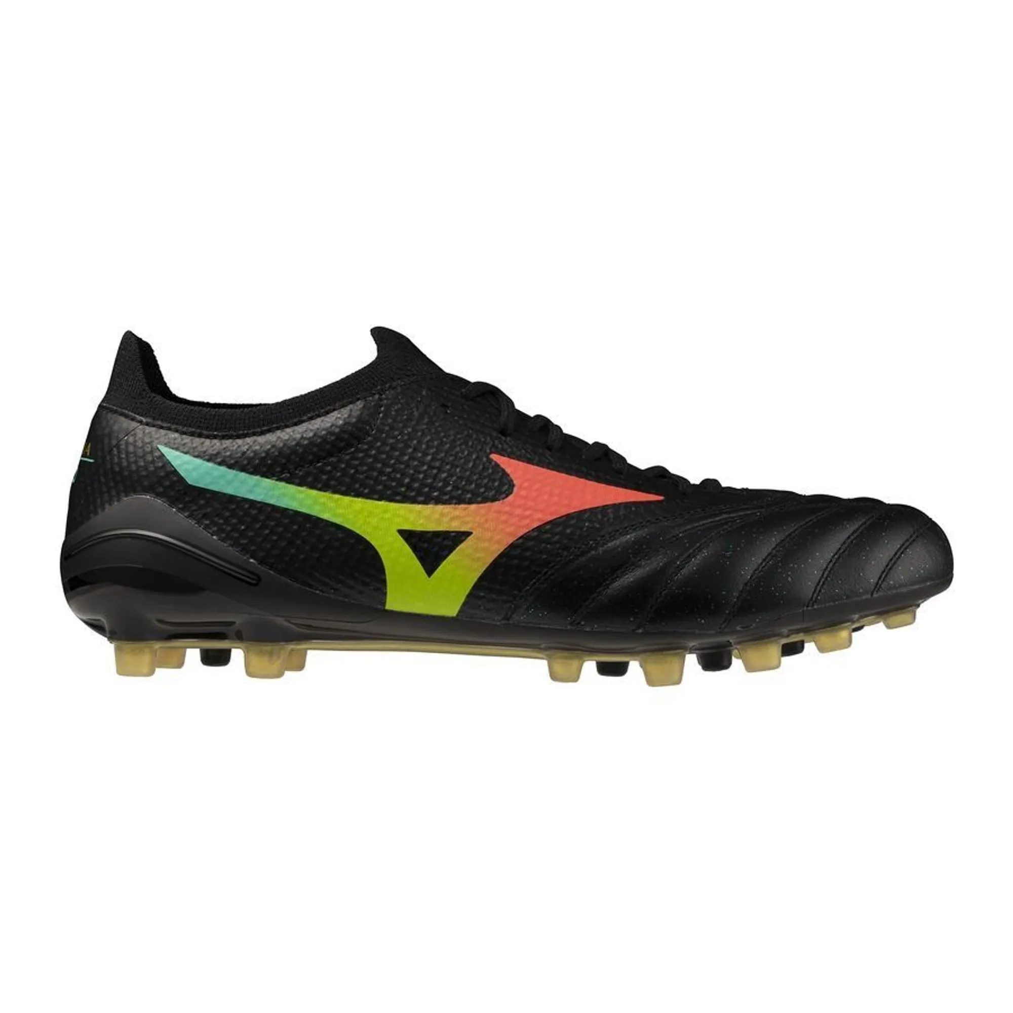 Mizuno Morelia Neo V Beta Elite Ag Bright Black - Black/Lava Orange/Evening Prim - ['Black']