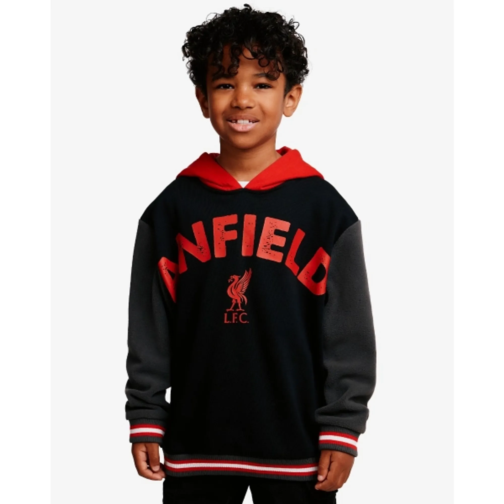 LFC Juniors Panelled Sweat Fleece Black