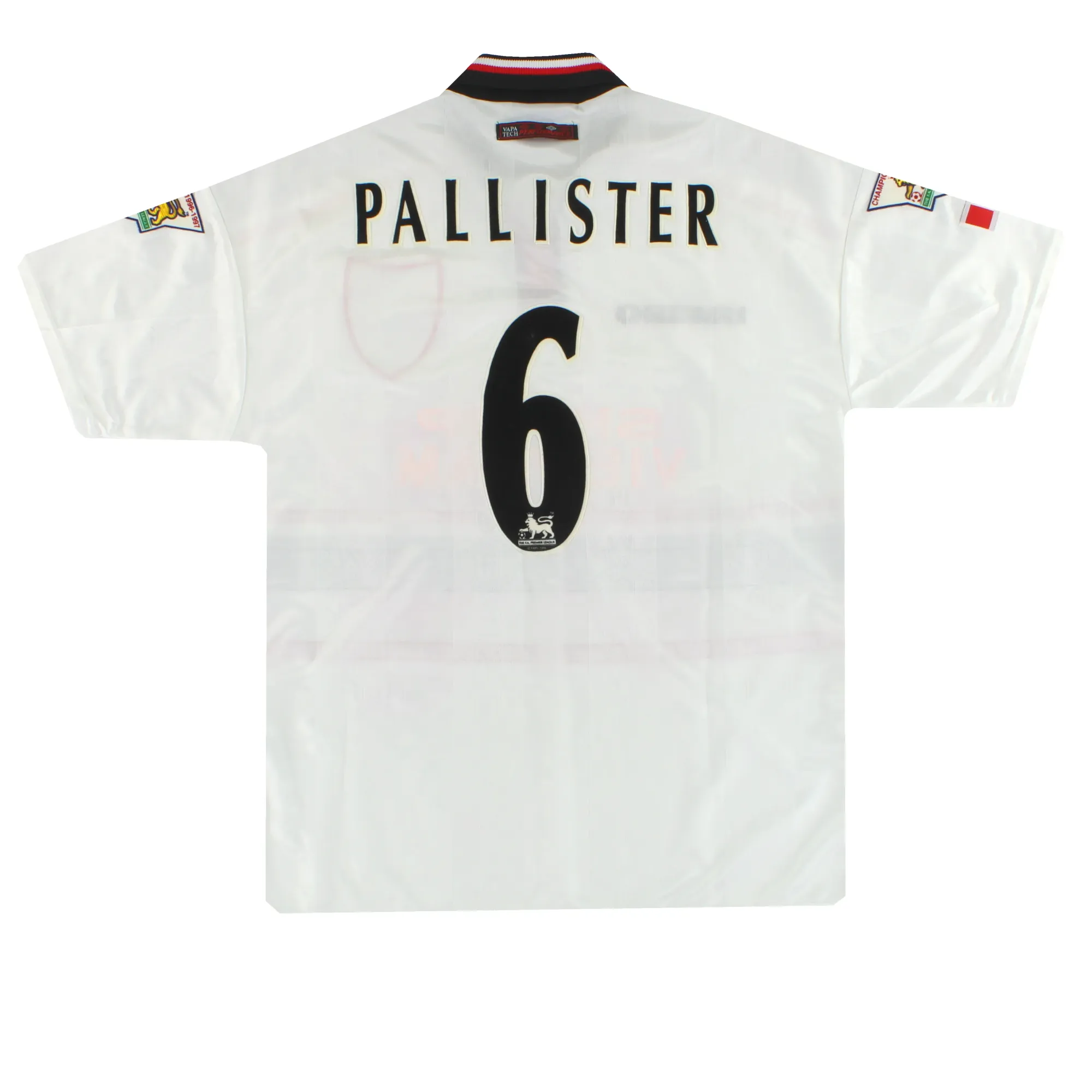 1997-99 Manchester United Umbro Away Shirt Pallister #6 *Mint* L - Manchester United / Mint 