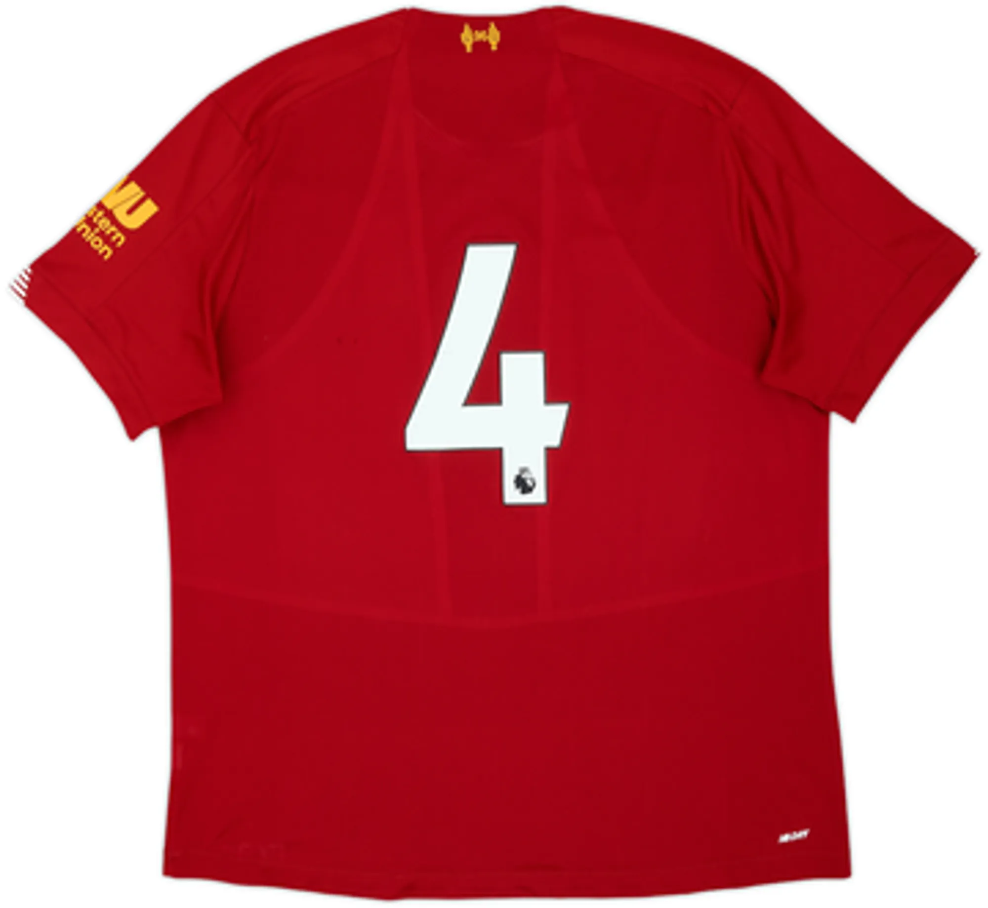 2019-20 Liverpool Home Shirt #4 - 7/10 - (XL)