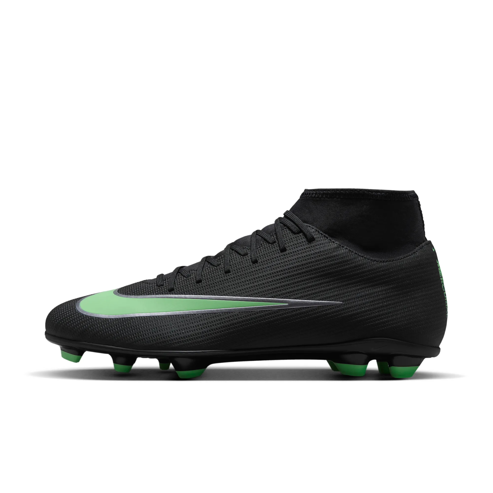 Nike Mercurial Superfly 11 Club Multi-Ground High-Top Football Boots - Black