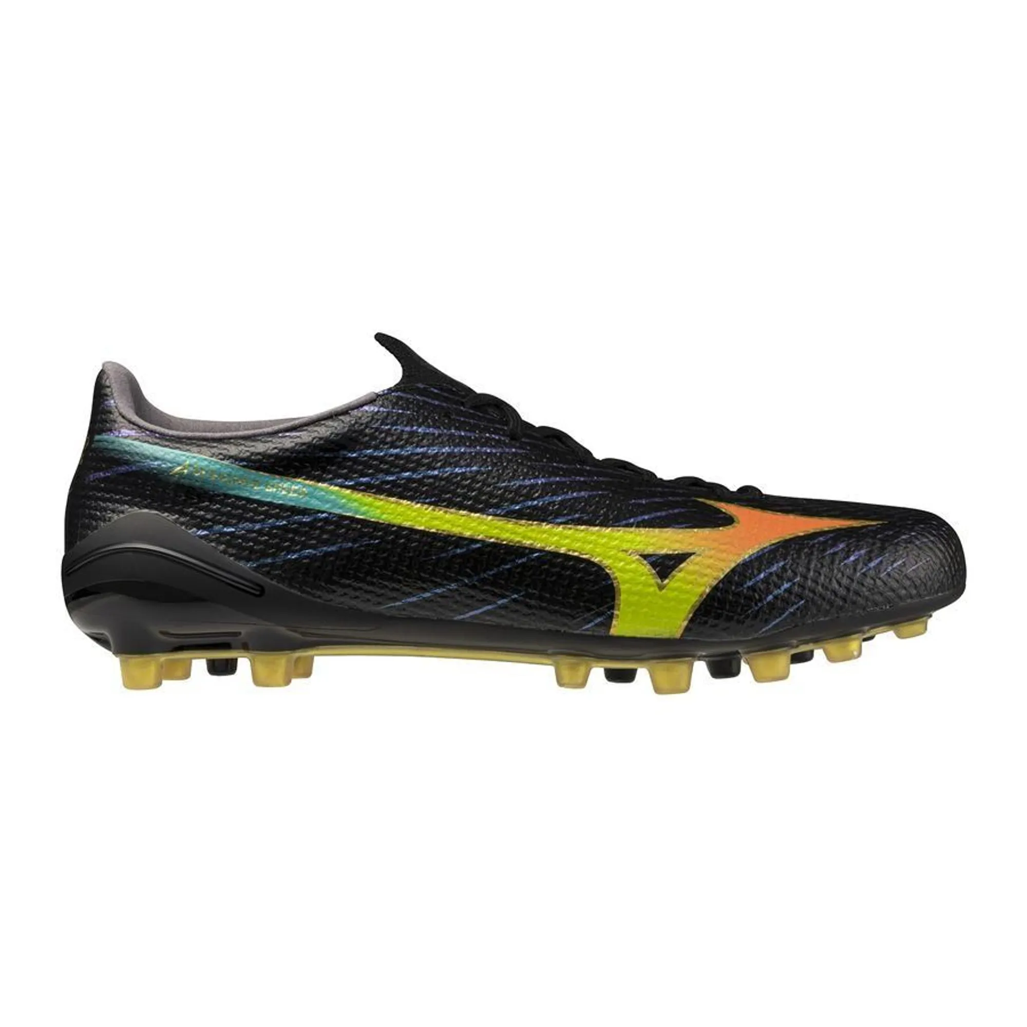 Mizuno Alpha Iii Made In Japan Ag Bright Black - Black/Lava Orange/Evening Prim - ['Black']