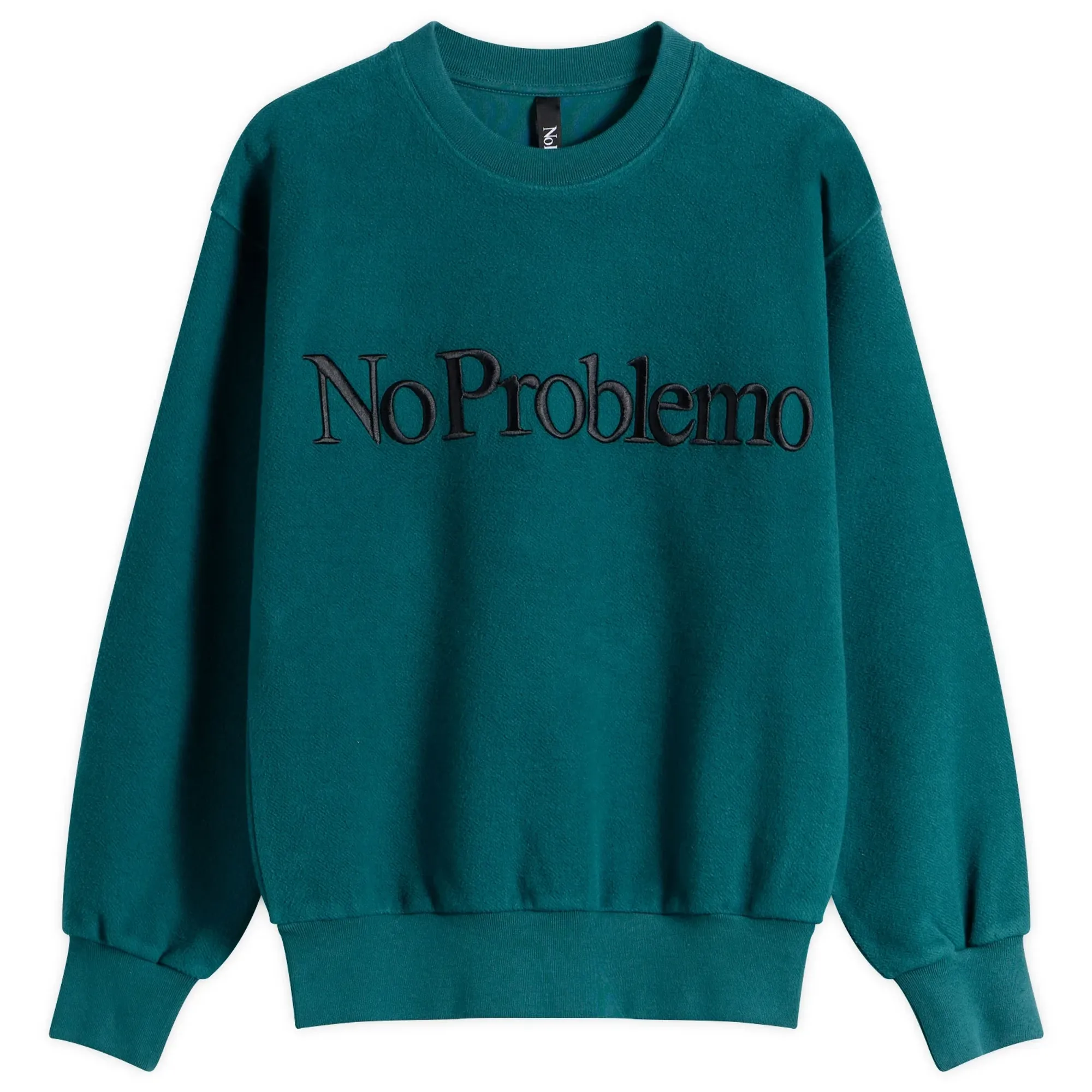 No Problemo Women's Reverse Fleece Sweatshirt Teal
