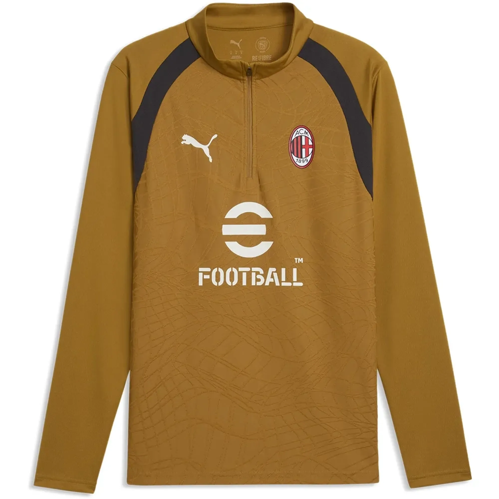 Puma Ac Milan Training Half Zip Sweatshirt