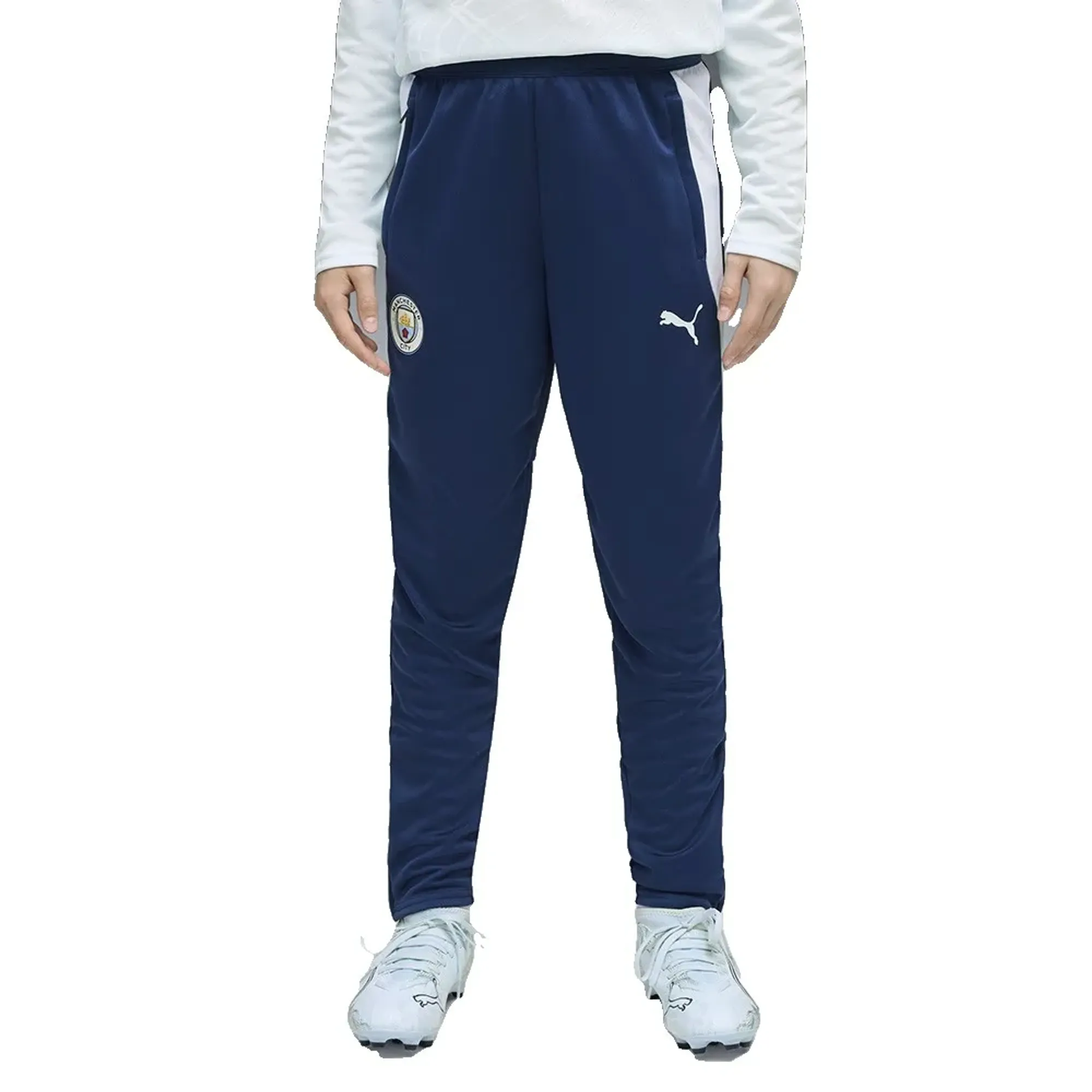 Puma Manchester City Training Pants Youth in Blue | Size 11-12 Youth