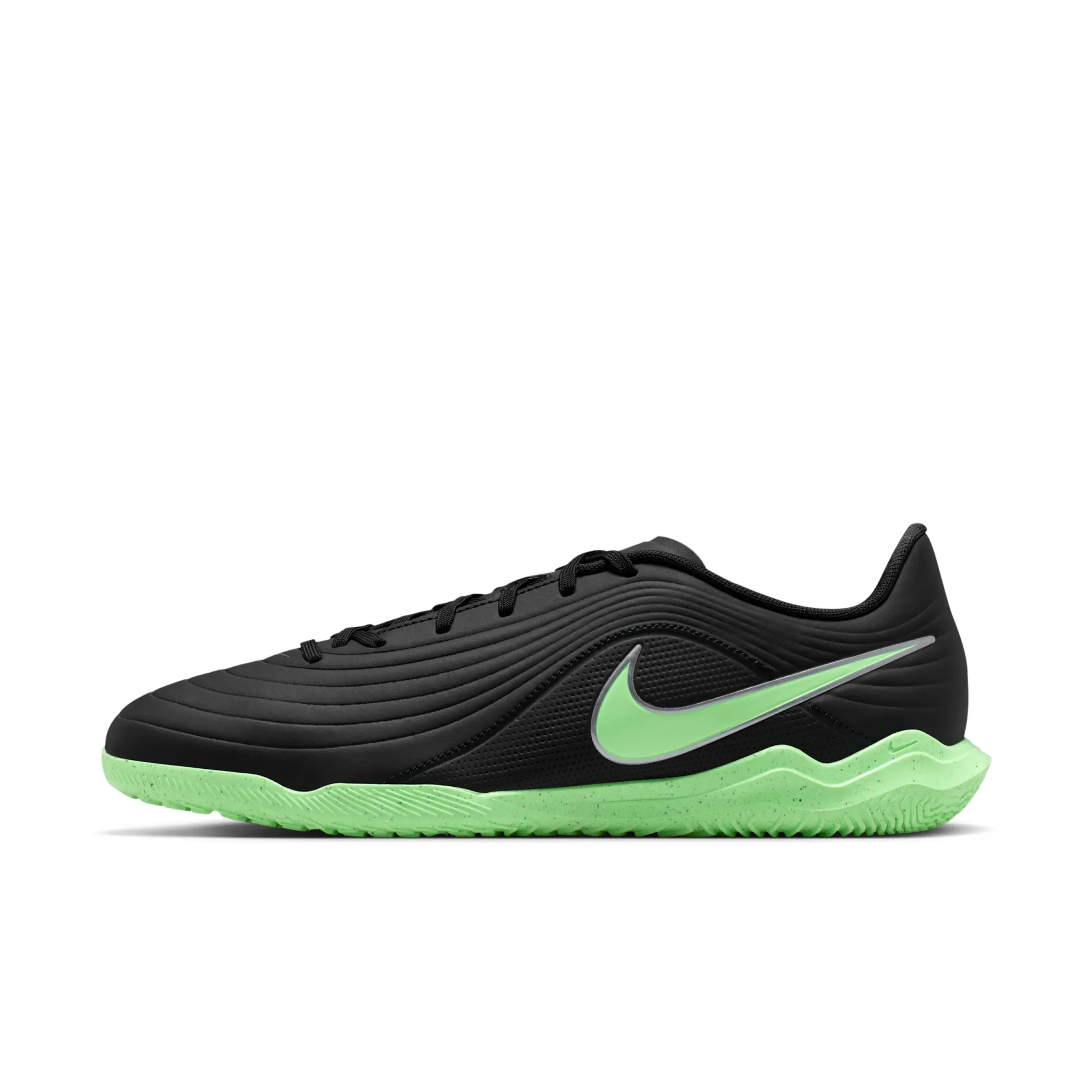 Nike Tiempo Maestro Club Indoor/Court Low-Top Football Shoes - Black