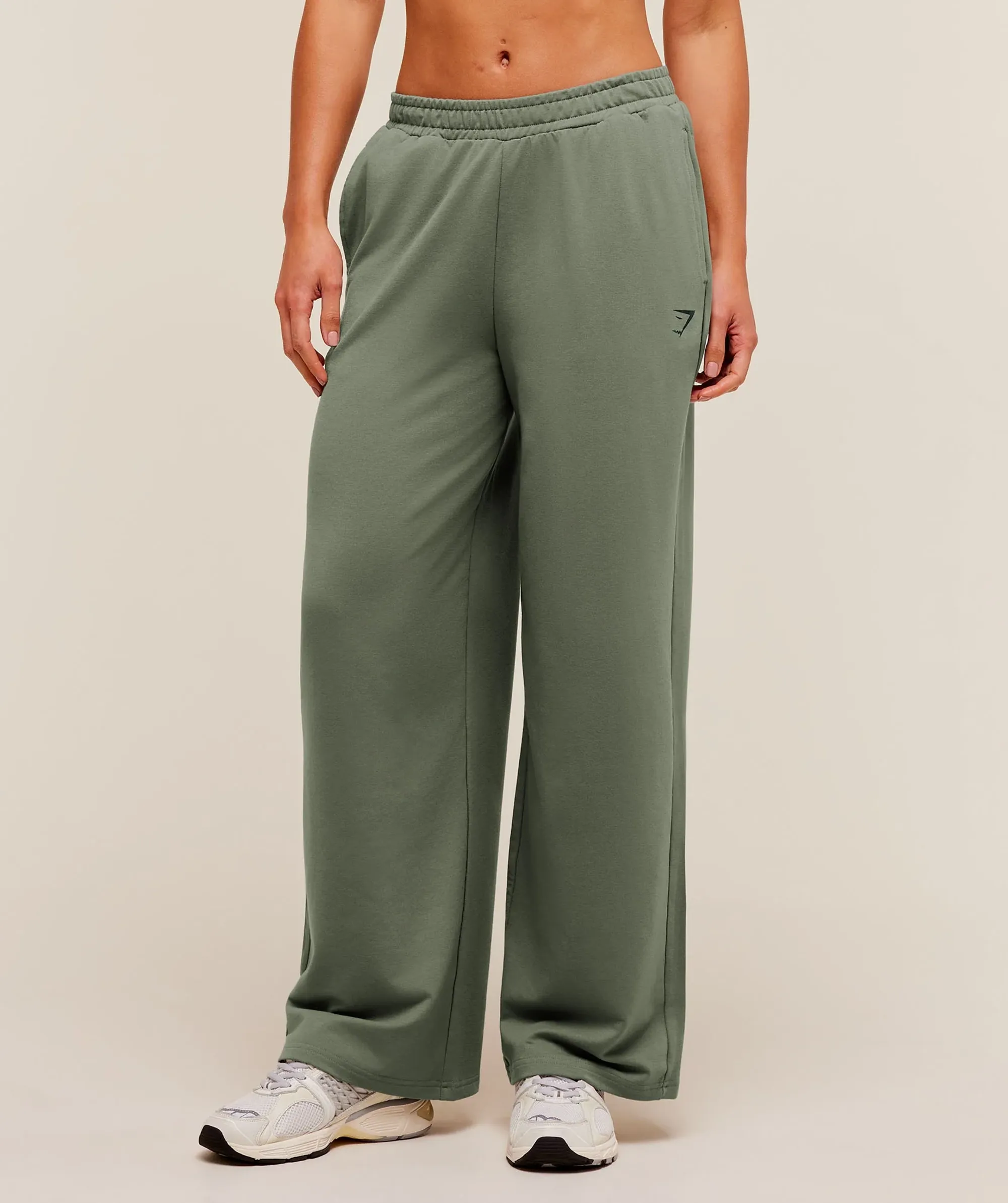 Gymshark Lifting Dipped Waistband Pants - Unit Green