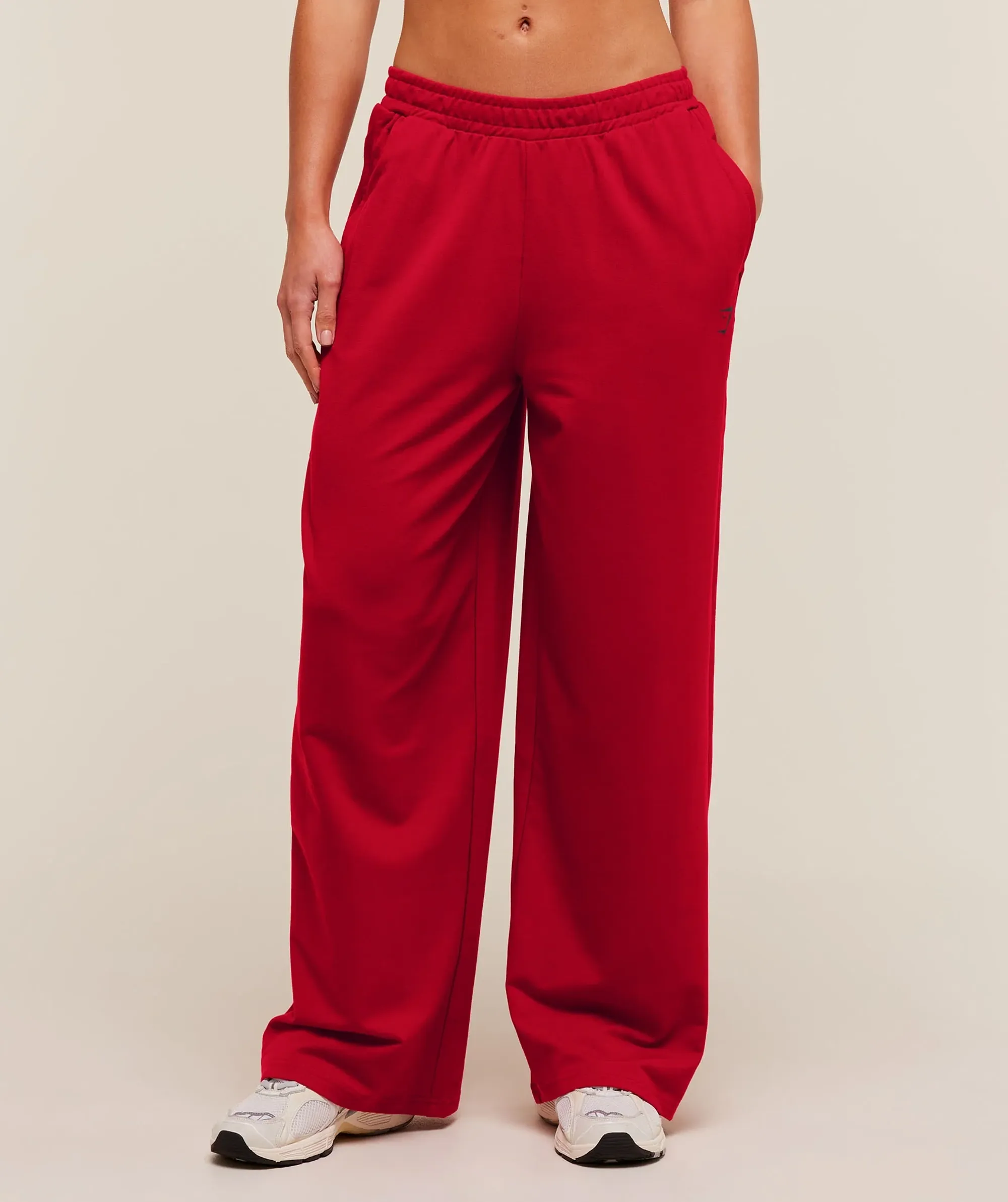 Gymshark Lifting Dipped Waistband Pants - Carmine Red