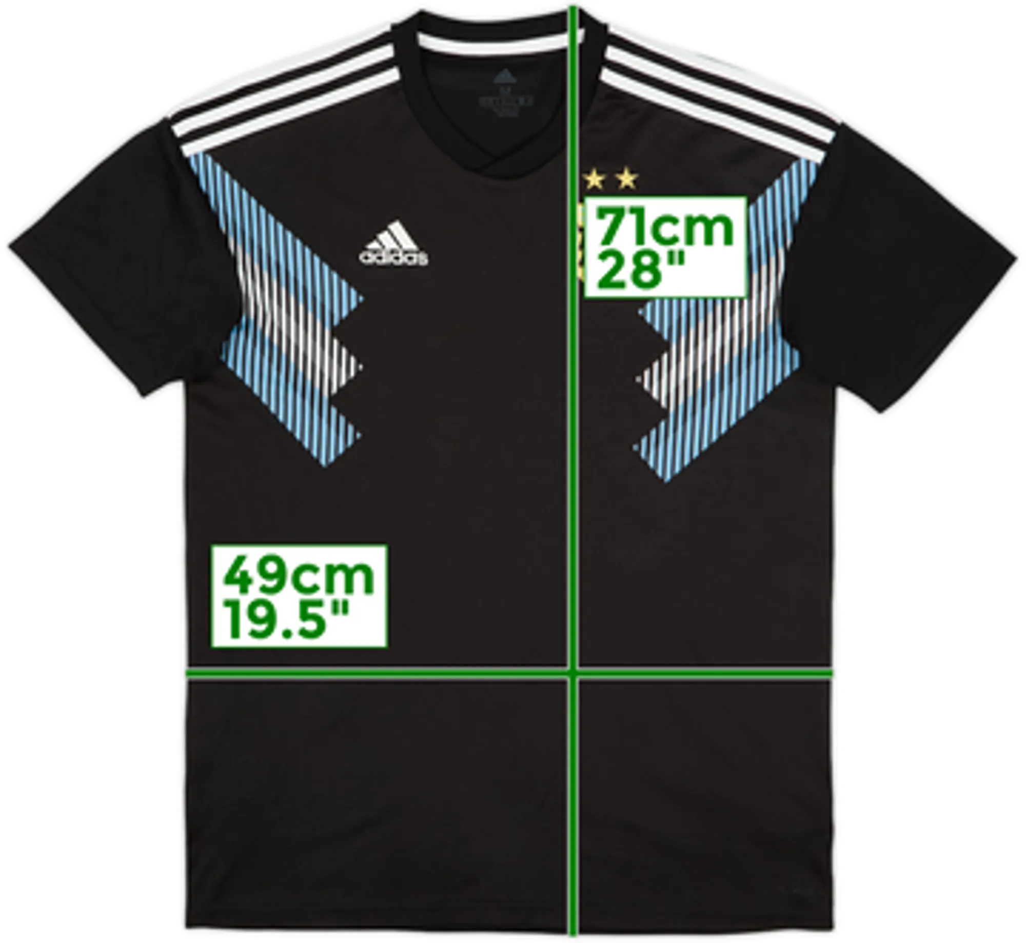 2018-19 Argentina Away Shirt - 7/10 - (M)