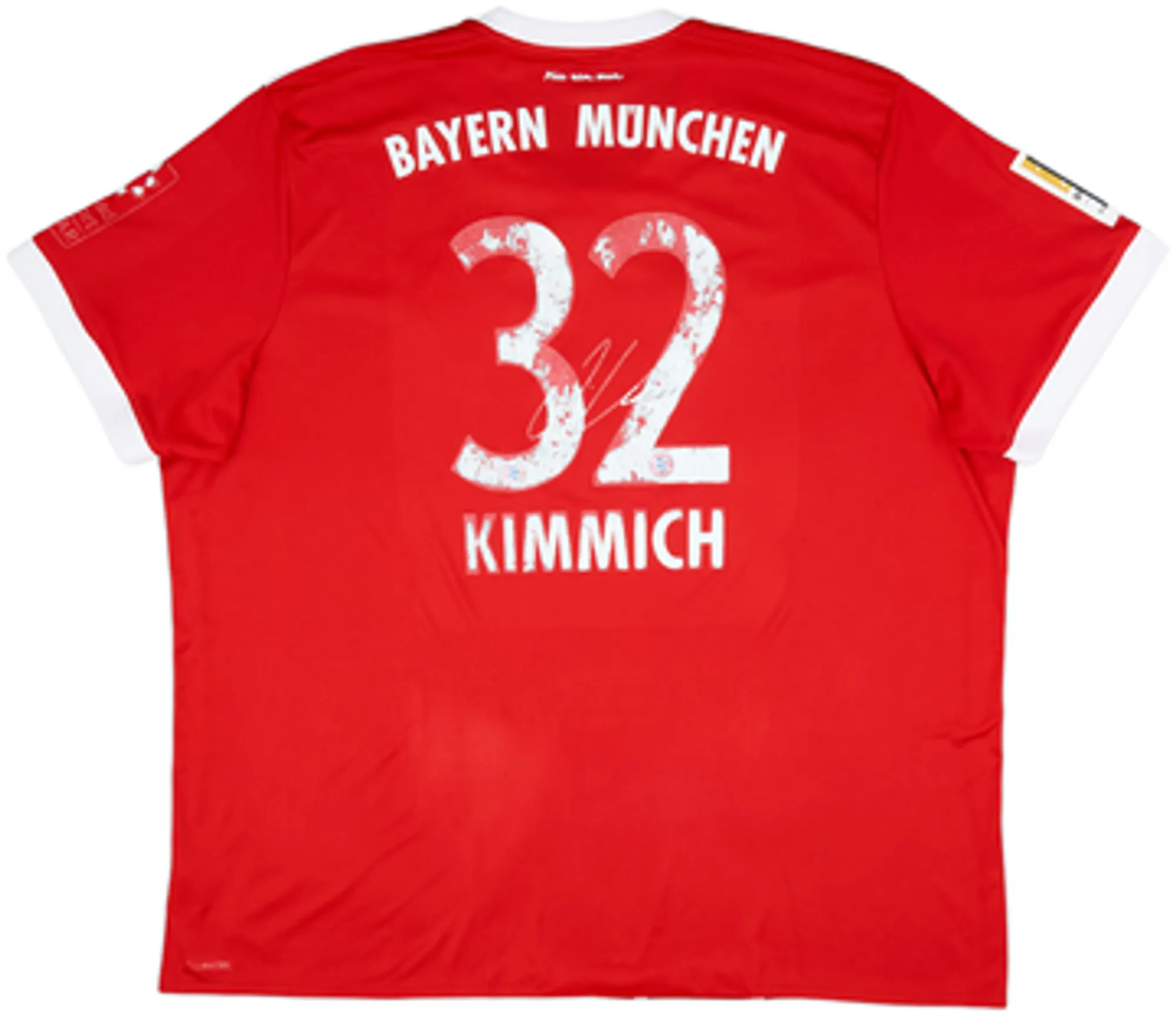 2017-18 Bayern Munich Signed Home Shirt Kimmich #32 - 5/10 - (3XL)