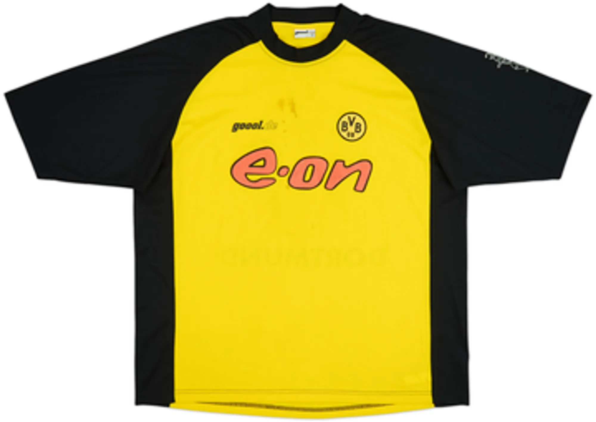 2001-02 Borussia Dortmund Signed Home Shirt Rosicky #10 - 5/10 - (XXL)