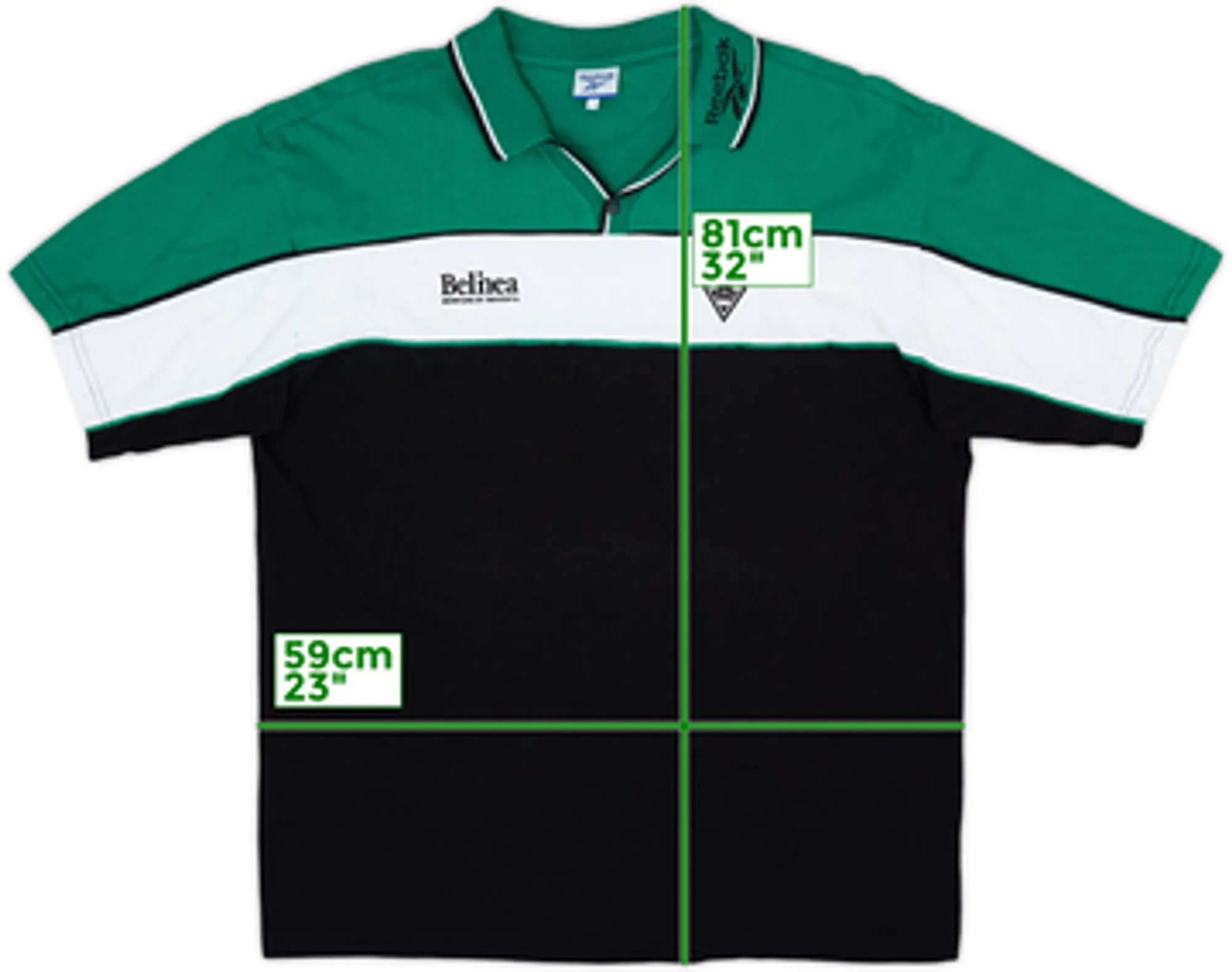 1999-00 Borussia Monchengladbach Reebok Polo Shirt - 9/10 - (XL)