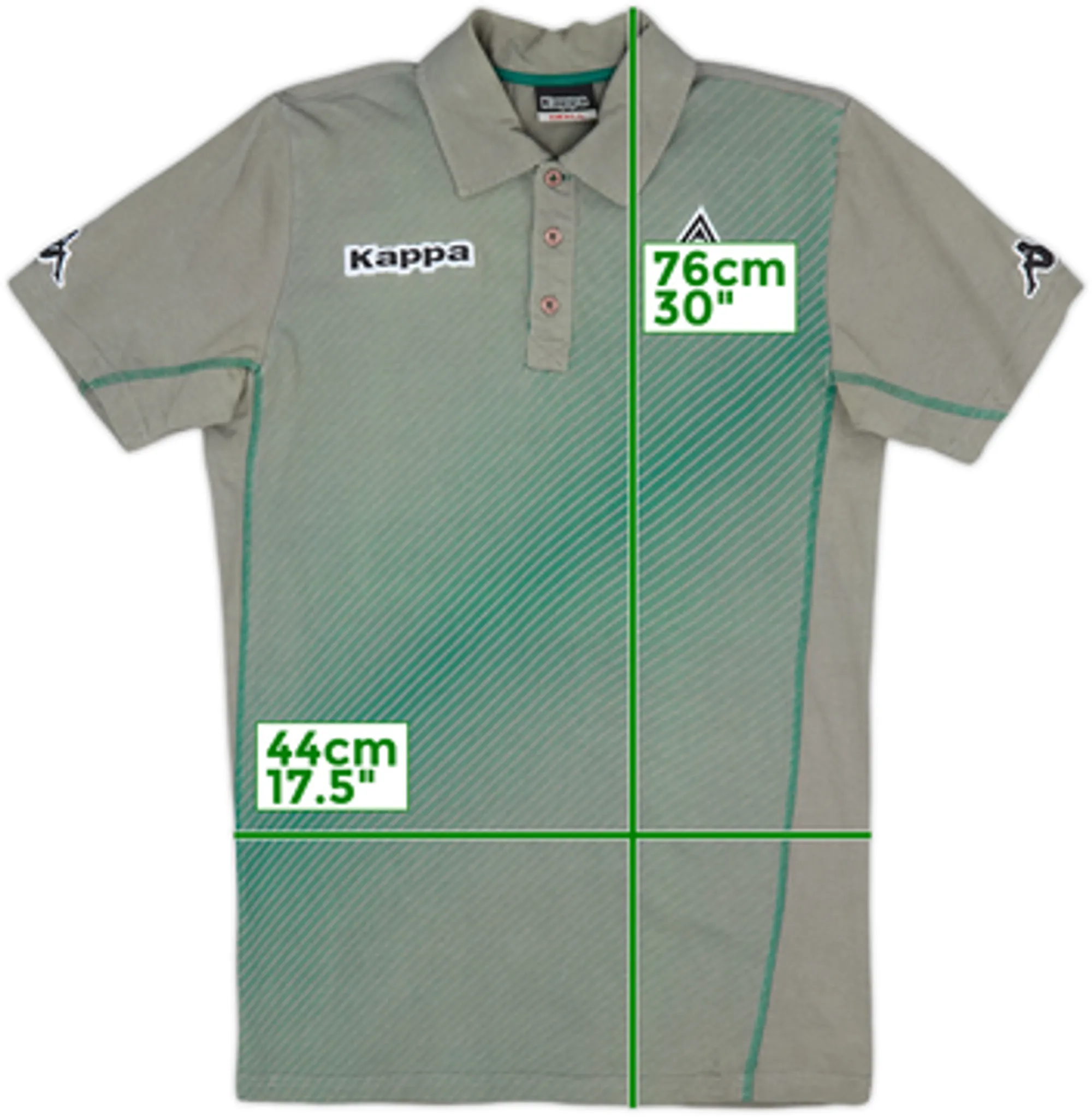 2016-17 Borussia Monchengladbach Kappa Polo Shirt - 8/10 - (S)