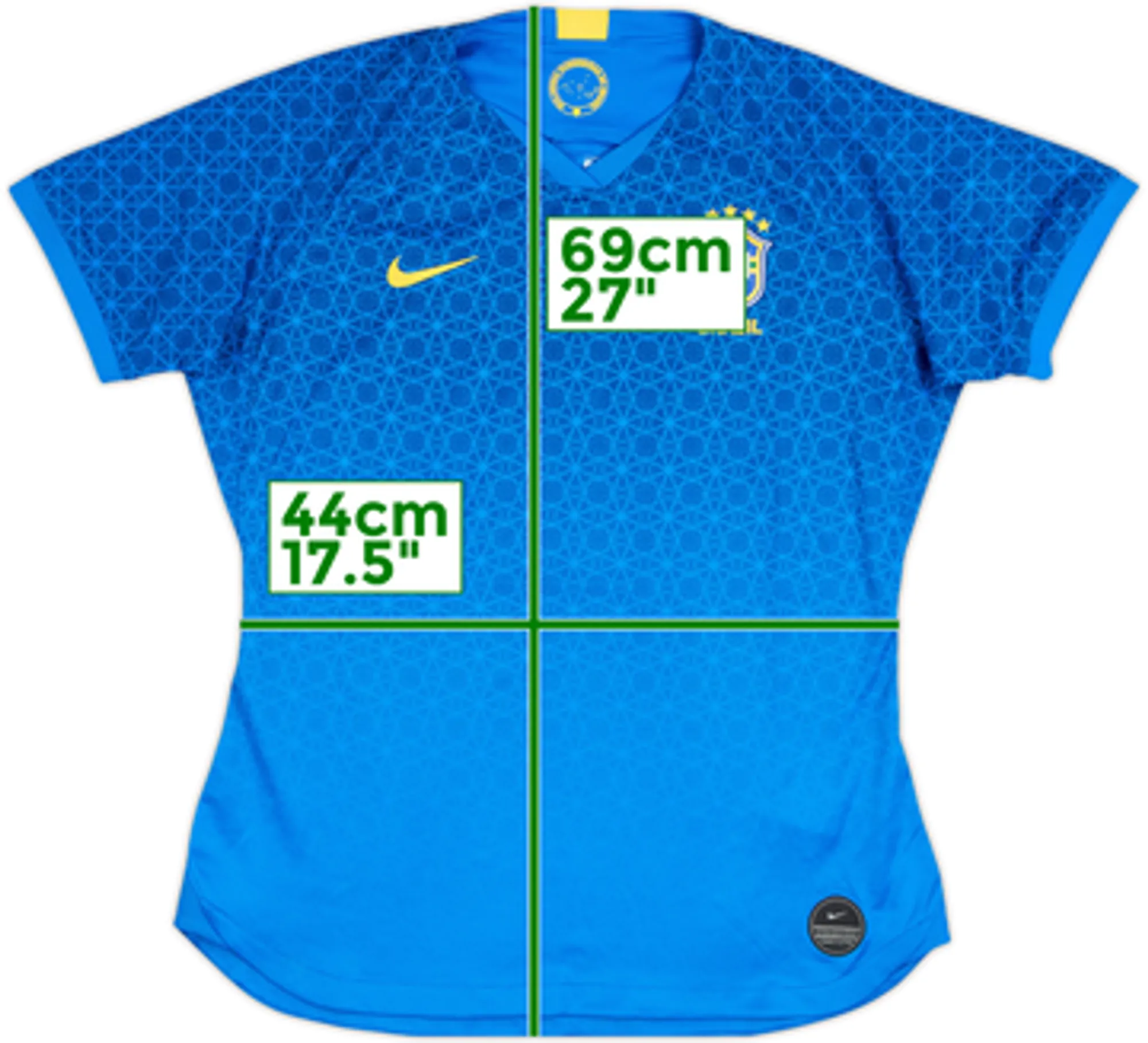 2018-19 Brazil Away Shirt - 9/10 - (Women's L)