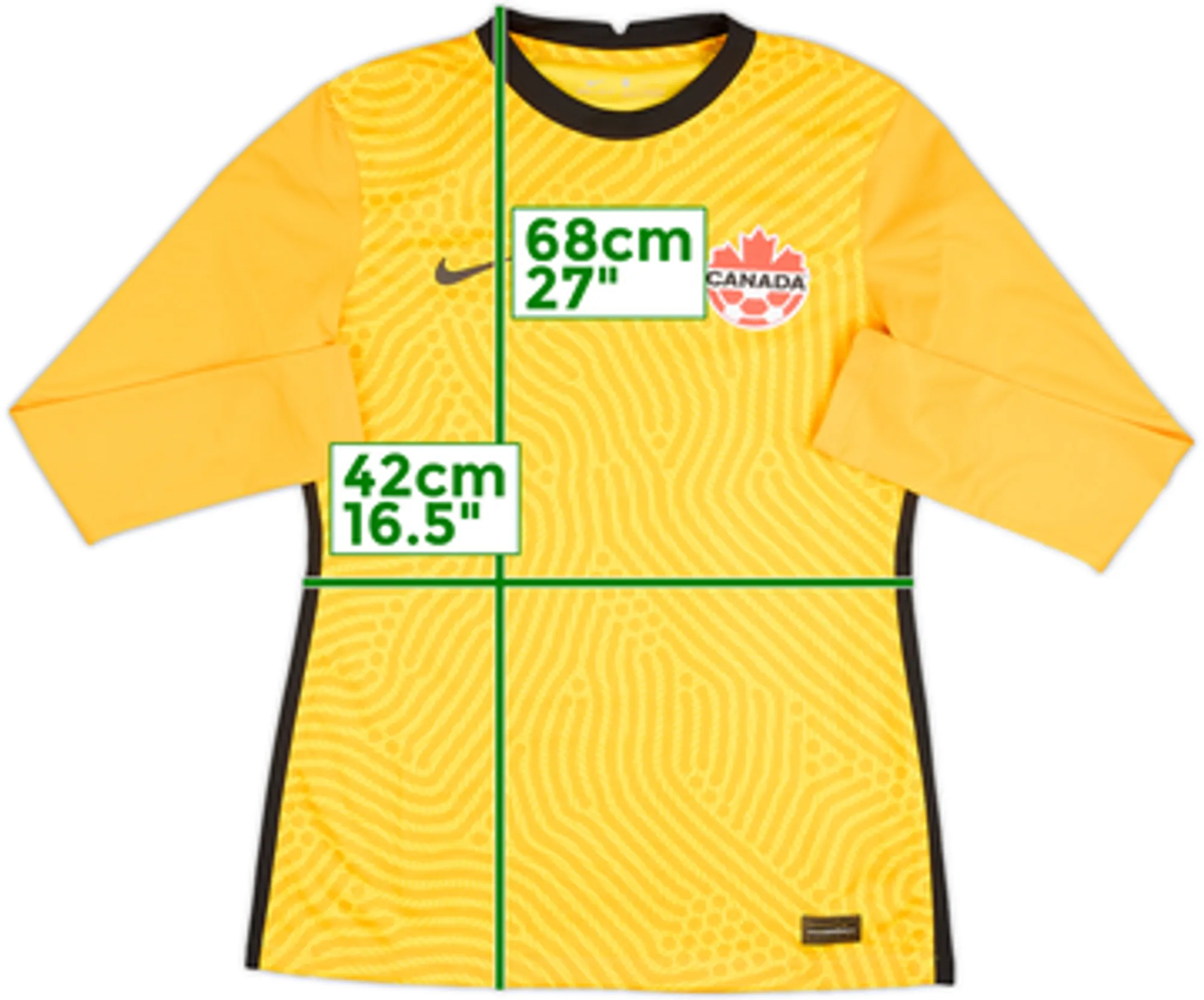 2019-21 Canada Authentic GK Shirt - 9/10 - (M)