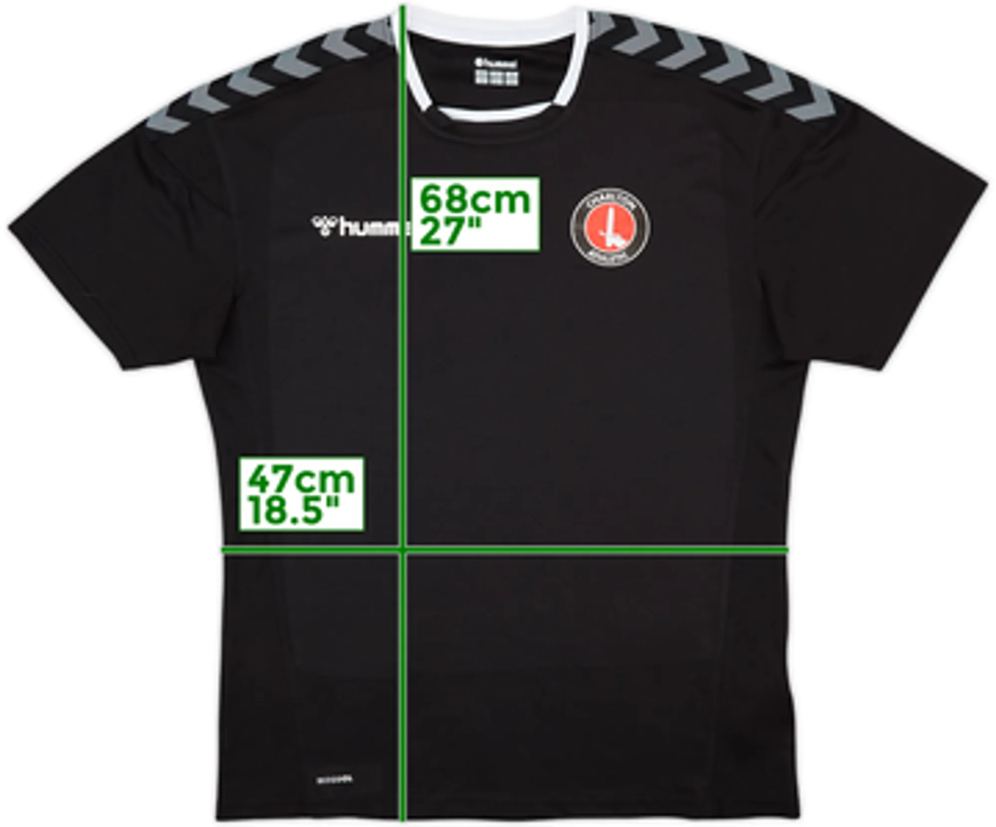 2020-21 Charlton Athletic Hummel Training Shirt - 9/10 - (M)