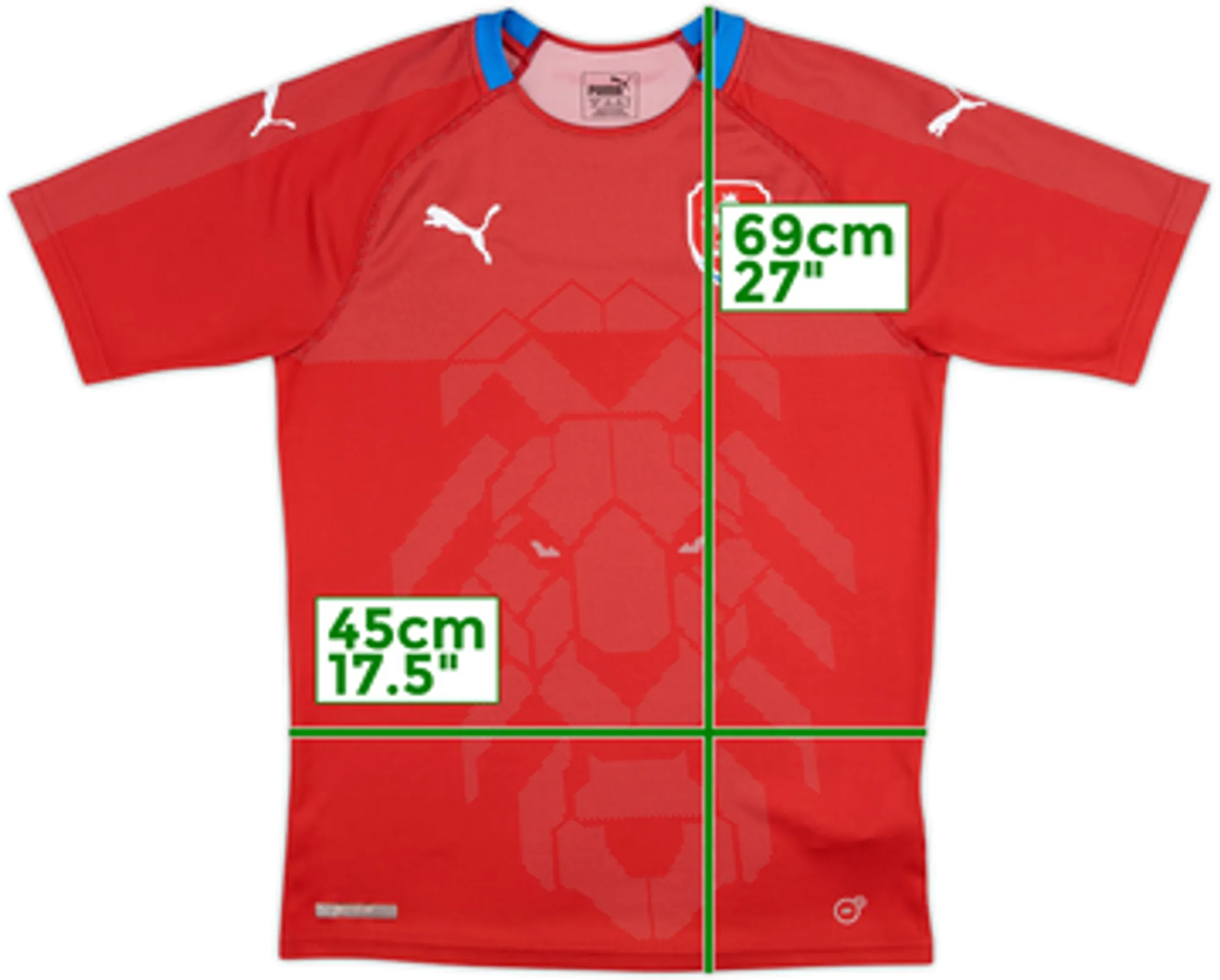 2018 Czech Republic Home Shirt - 8/10 - (S)