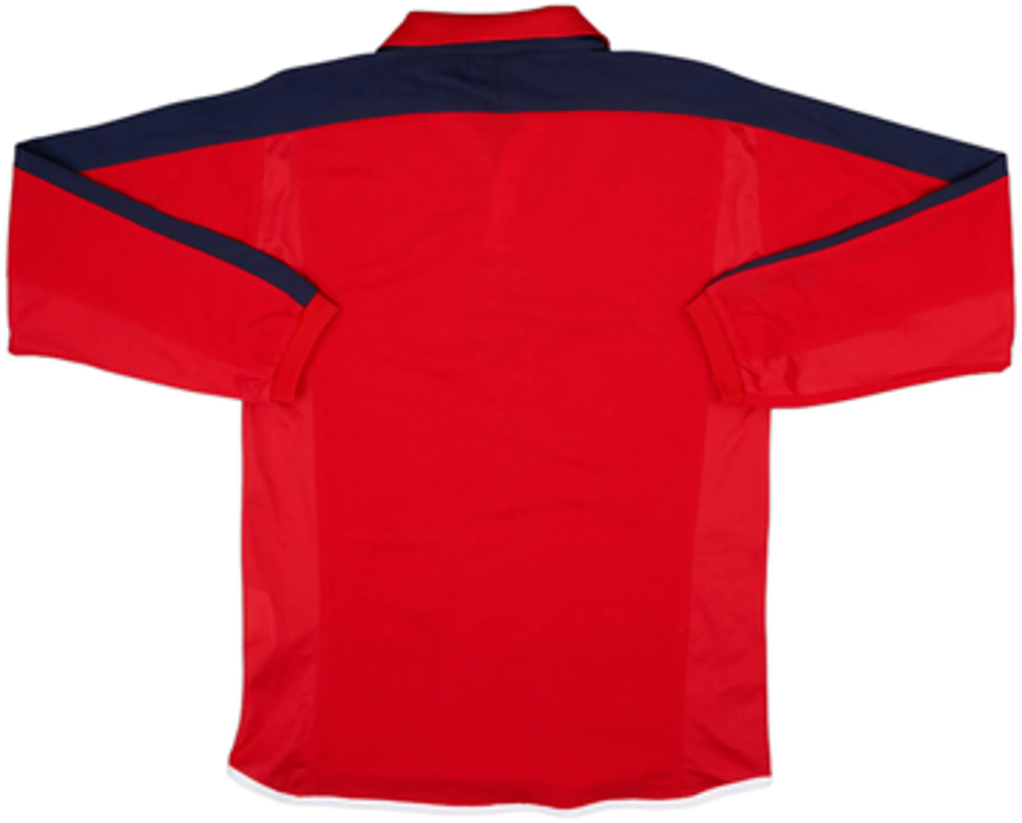 2002-04 England Umbro Polo L/S Shirt - 7/10 - (S)