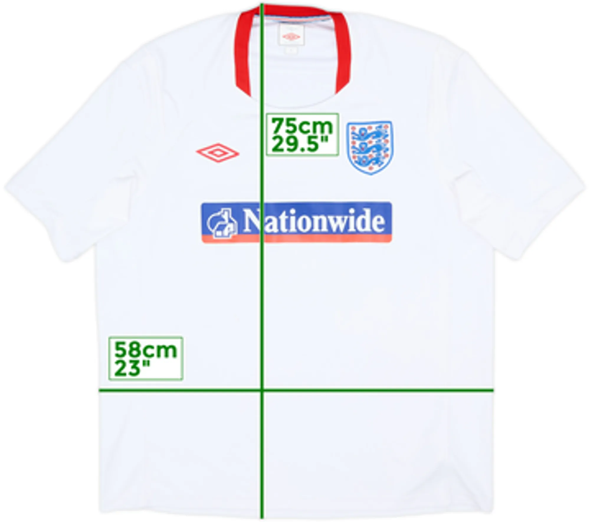 2010-12 England Umbro Training Shirt - 6/10 - (L)