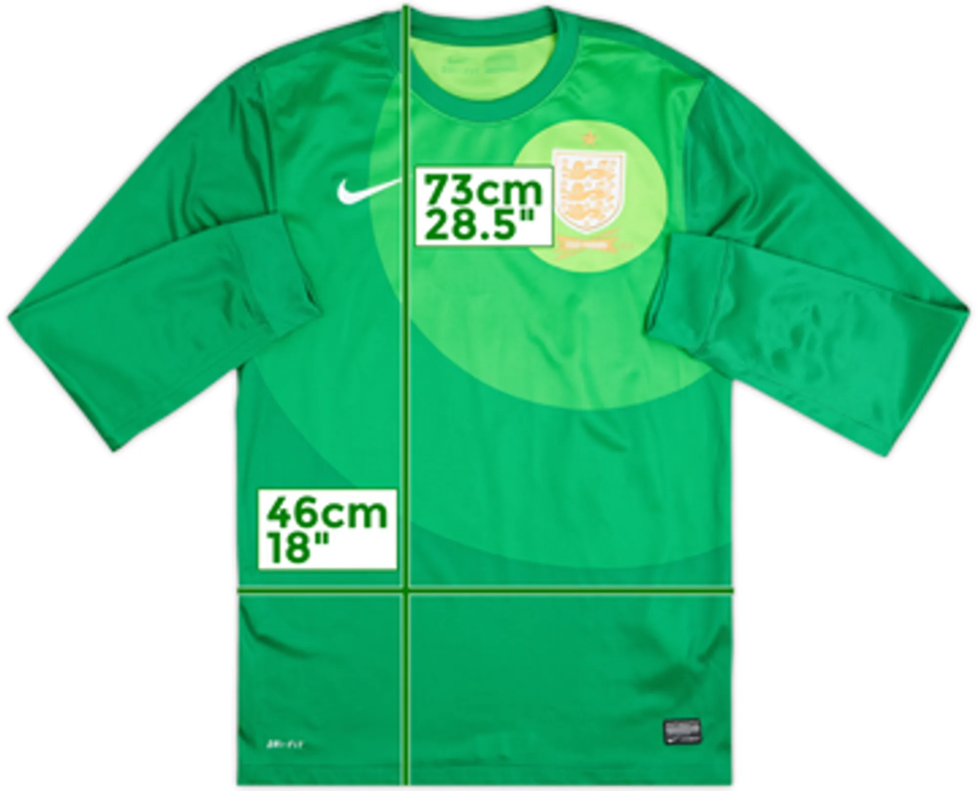 2014-15 England GK Shirt - 8/10 - (S)
