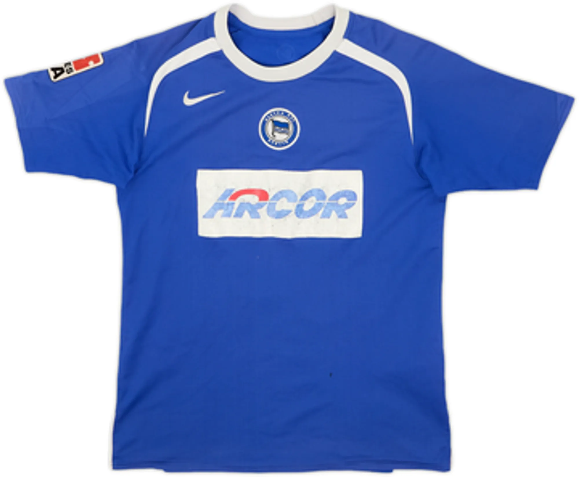 2005-06 Hertha Berlin Home Shirt Boateng #17 - 5/10 - (XL.Boys