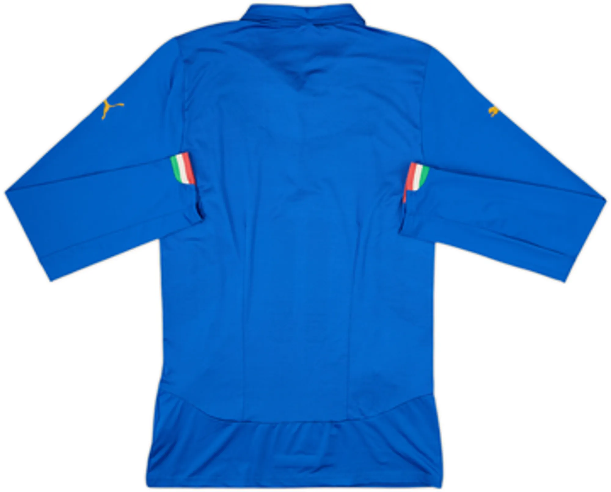 2014-15 Italy Player Issue (ACTV Fit) Home L/S Shirt - 9/10 - (XXL)