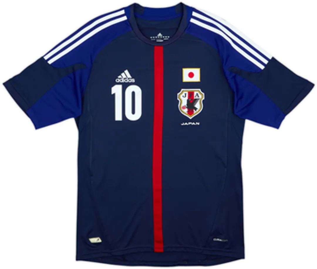 2012-13 Japan Home Shirt Kagawa #10VXL | JAPH1210VXLused | FOOTY.COM
