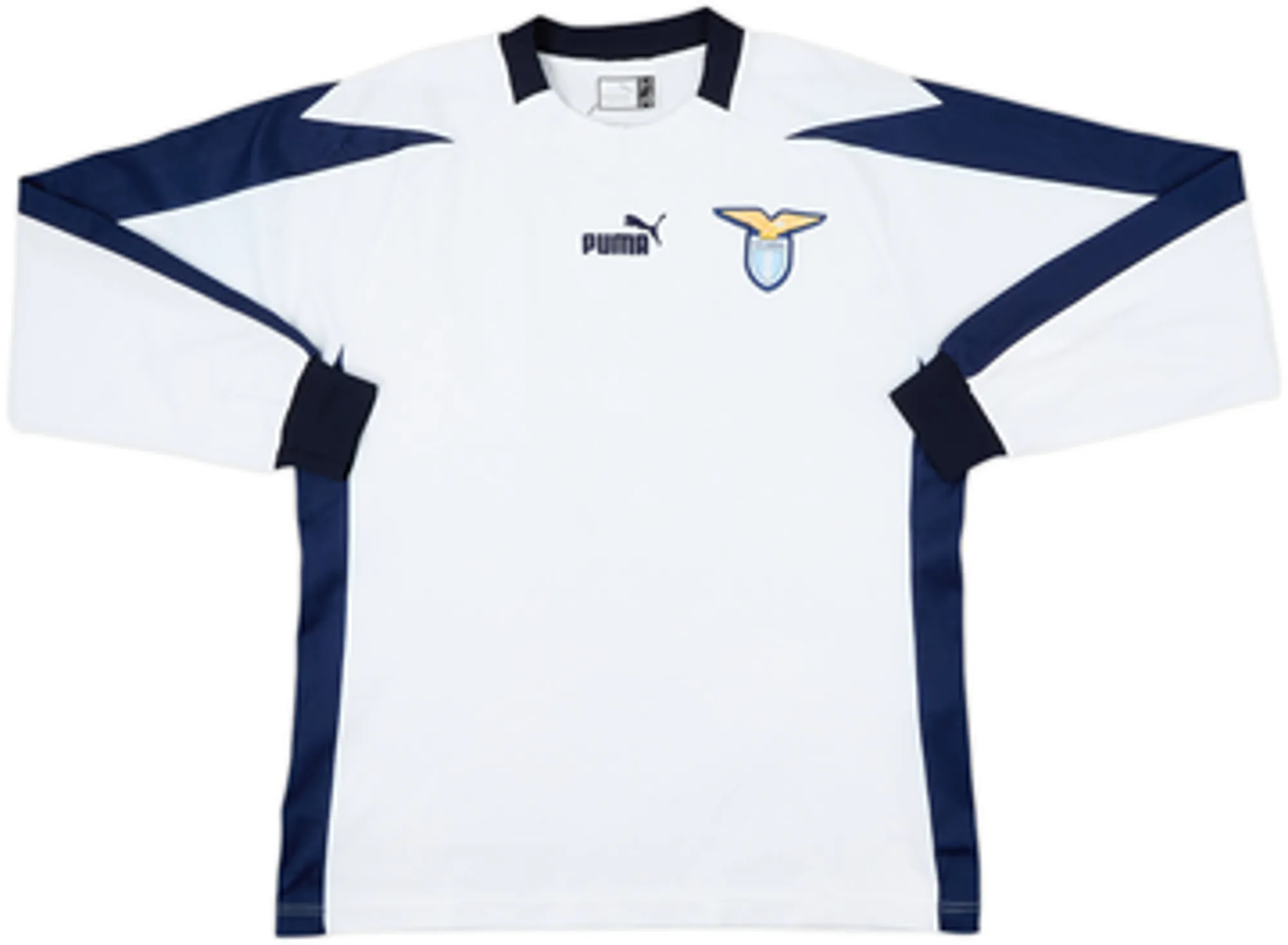 2003-04 Lazio Away L/S Shirt Di Canio #9 - 5/10 - (S/M)