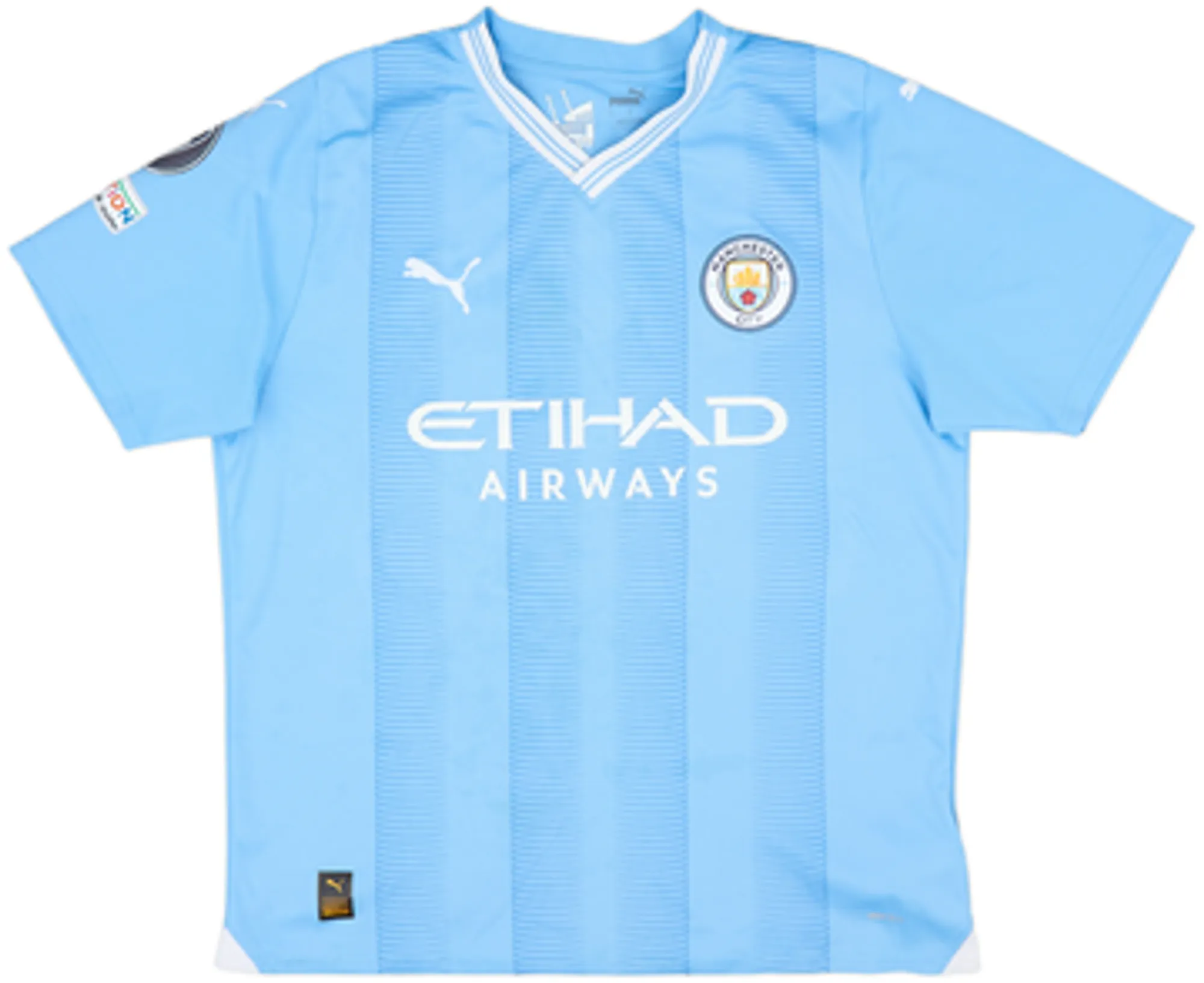 2023-24 Manchester City Home Shirt Haaland #9 - 5/10 - (L)