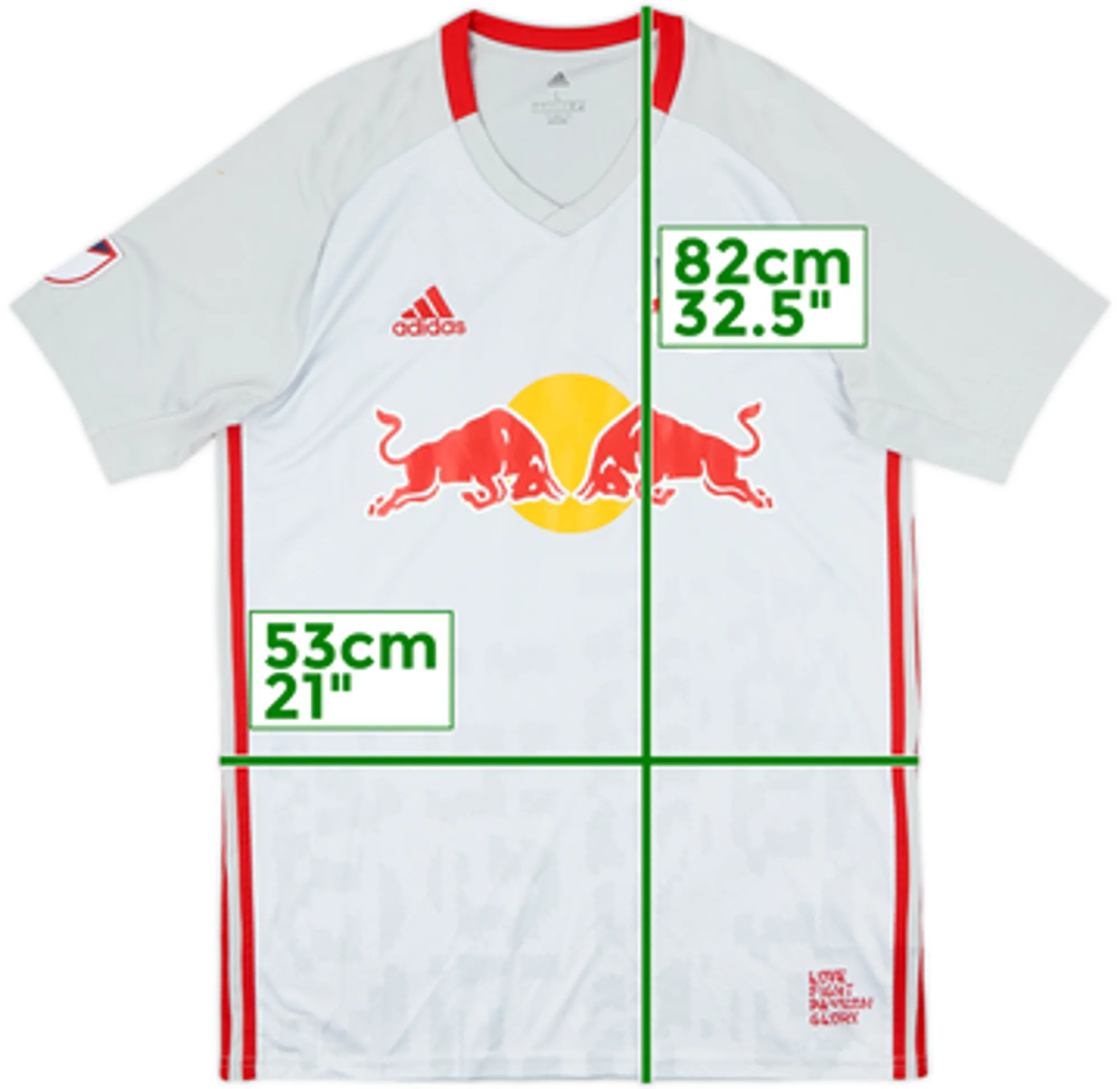 2019-20 New York Red Bulls Home Shirt - 9/10 - (L)
