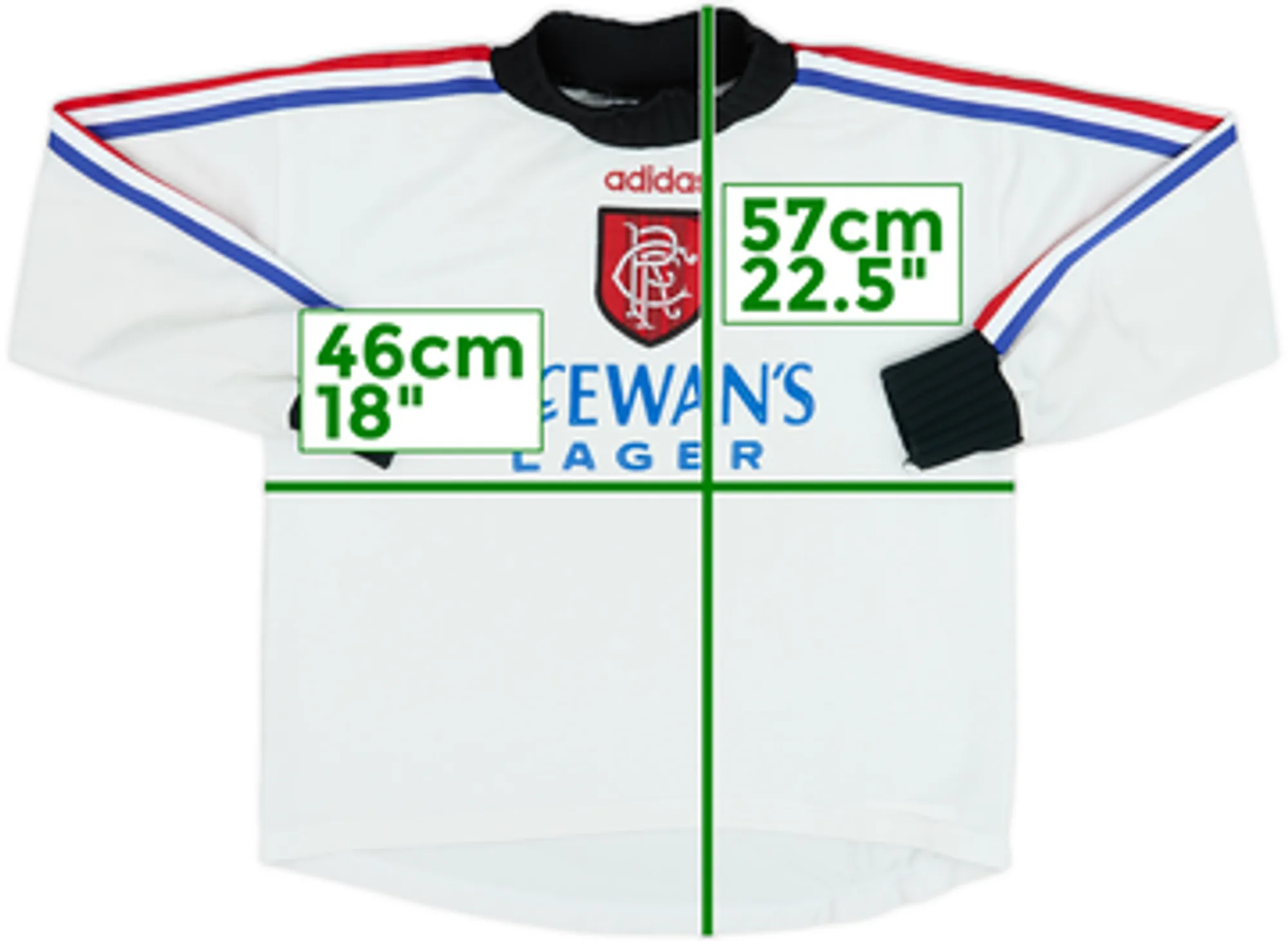 1996-97 Rangers GK Shirt - 8/10 - (L.Boys)