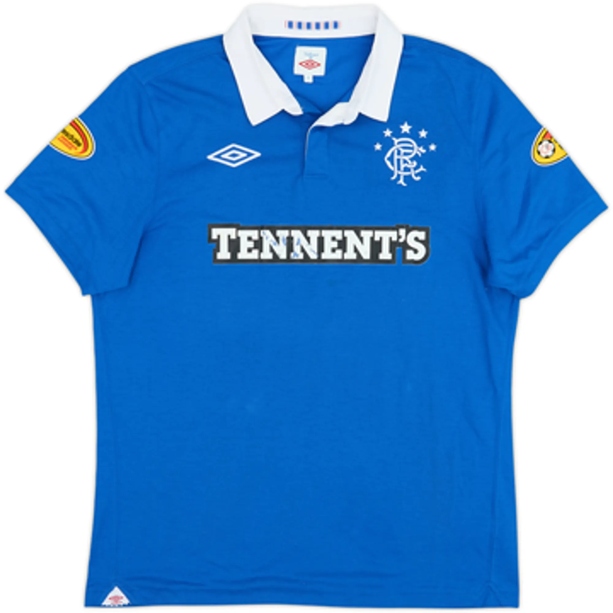 2010-11 Rangers Home Shirt Naismith #14 - 5/10 - (M)