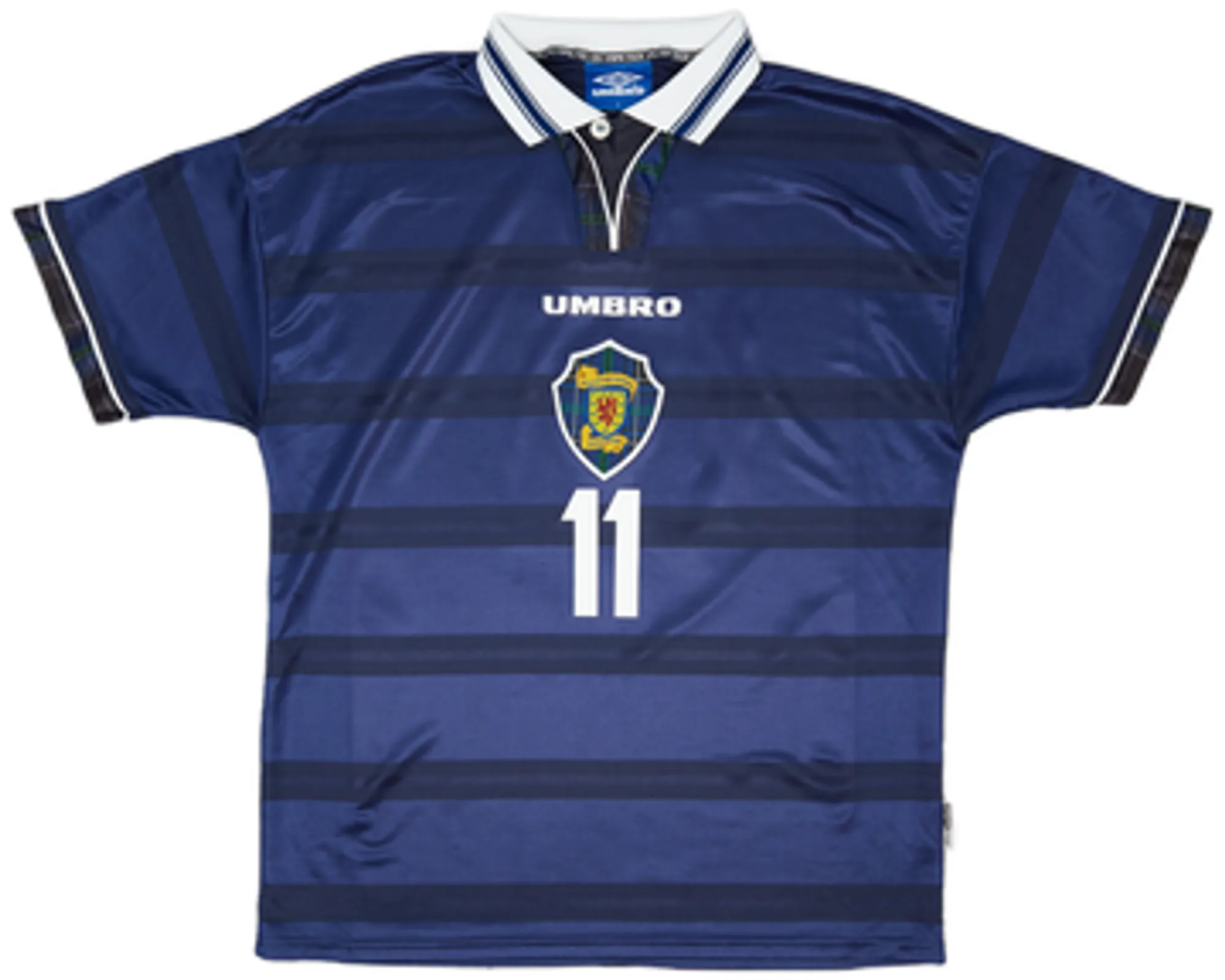 1998-00 Scotland Home Shirt Collins #11EXL
