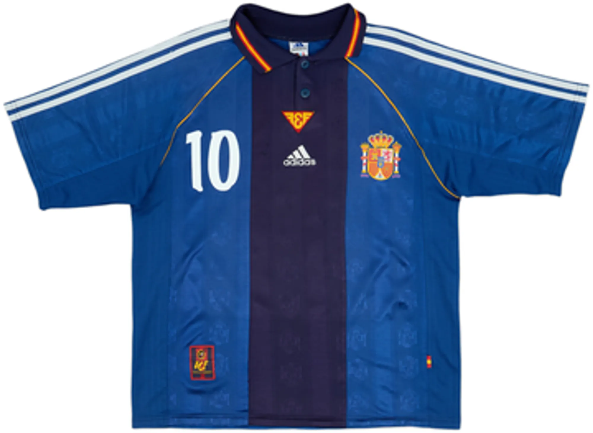 1999-00 Spain Away Shirt Raul #10 - 5/10 - (M)