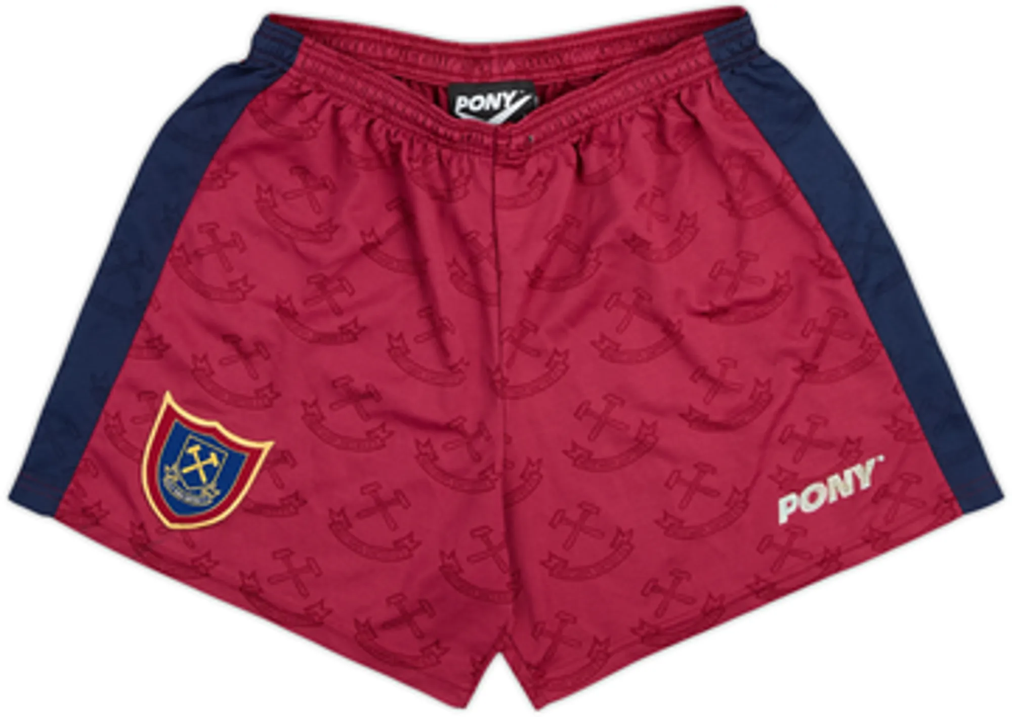 1996-97 West Ham Home Shorts - 5/10 - (M)