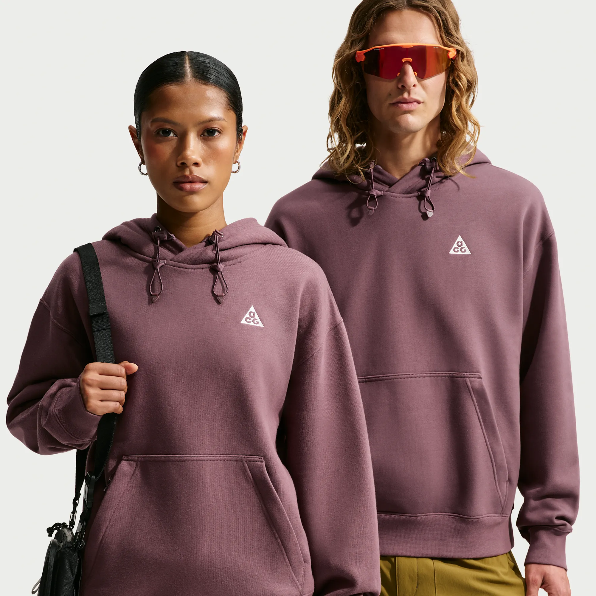 Nike ACG 'Tuff Fleece' Pullover Hoodie - Purple - Fleece