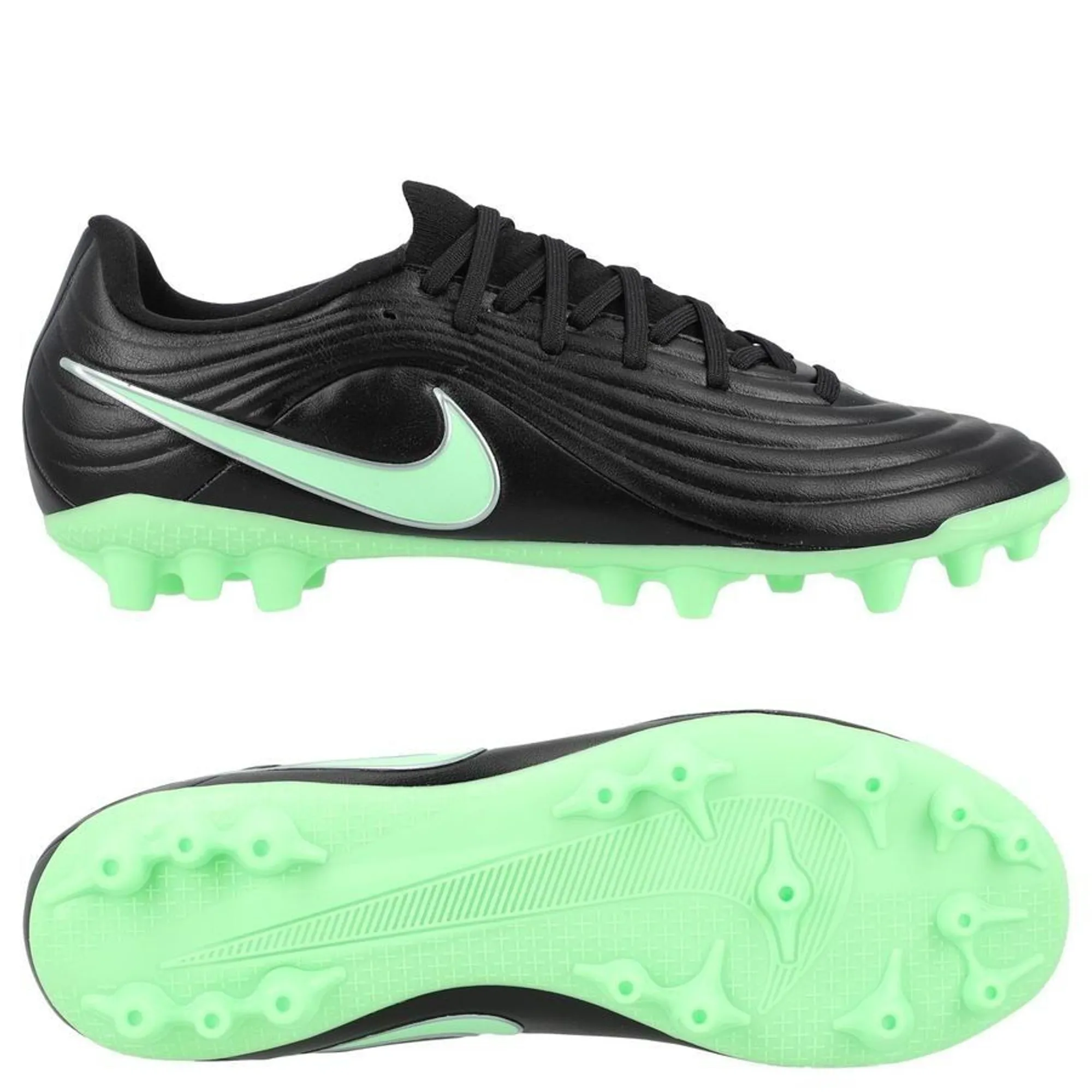 Nike Tiempo Maestro Academy Ag Shadow - Black/Illusion Green - ['Black']