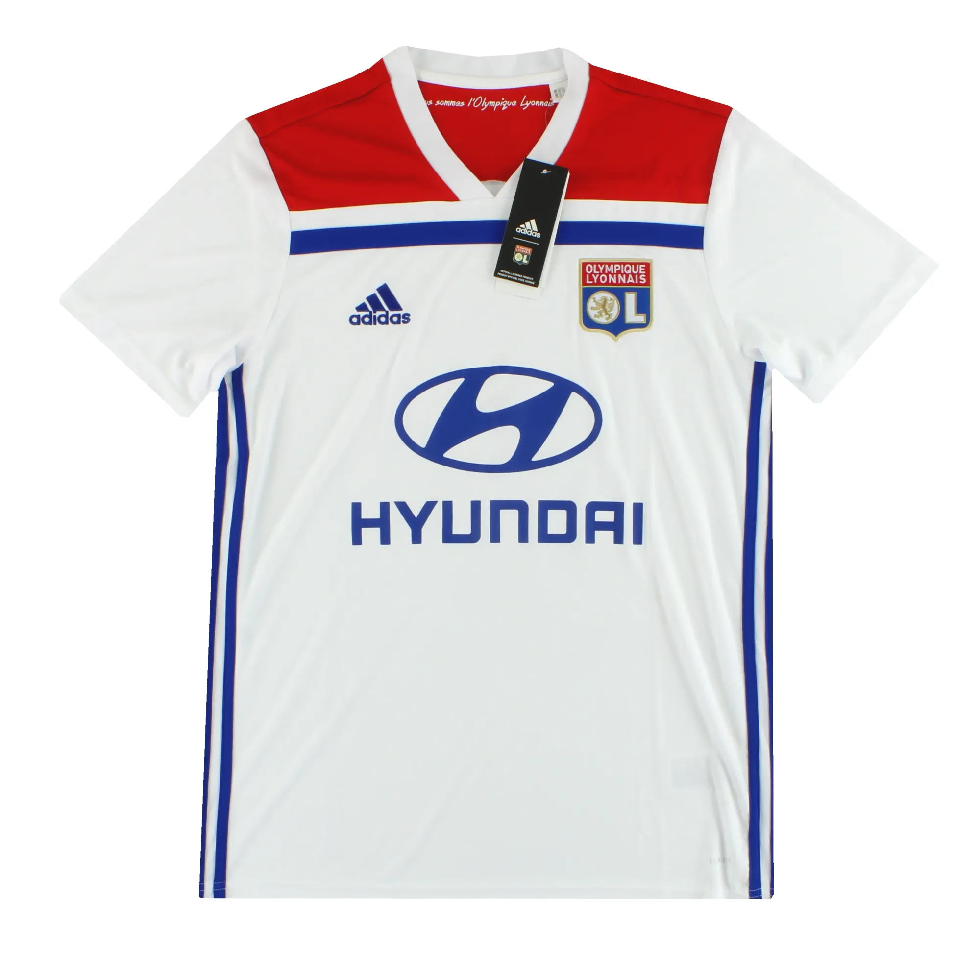 2018-19 Lyon adidas Home Shirt *w/tags* M - Lyon / w/tags 