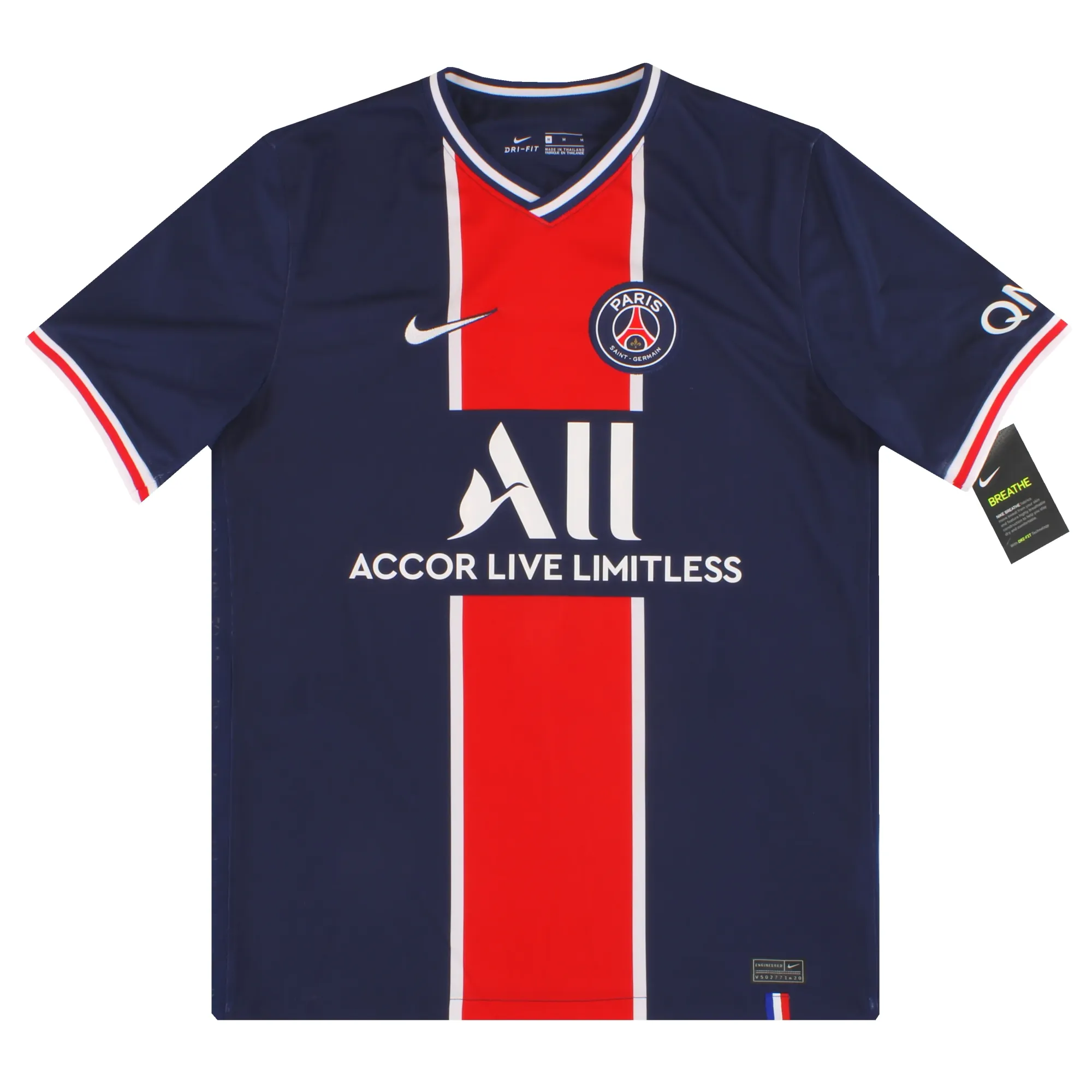 2020-21 Paris Saint-Germain Nike Home Shirt *w/tags* M - Paris Saint-Germain / w/tags 