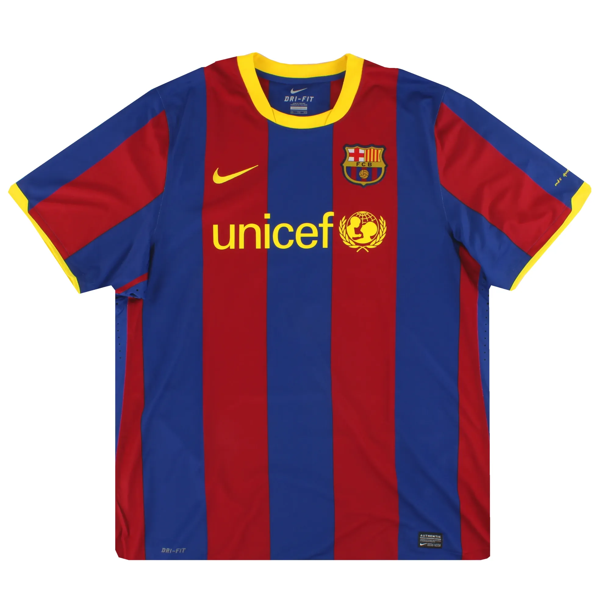 2010-11 Barcelona Nike Player Issue Home Shirt *w/tags* XXL - Barcelona / w/tags 